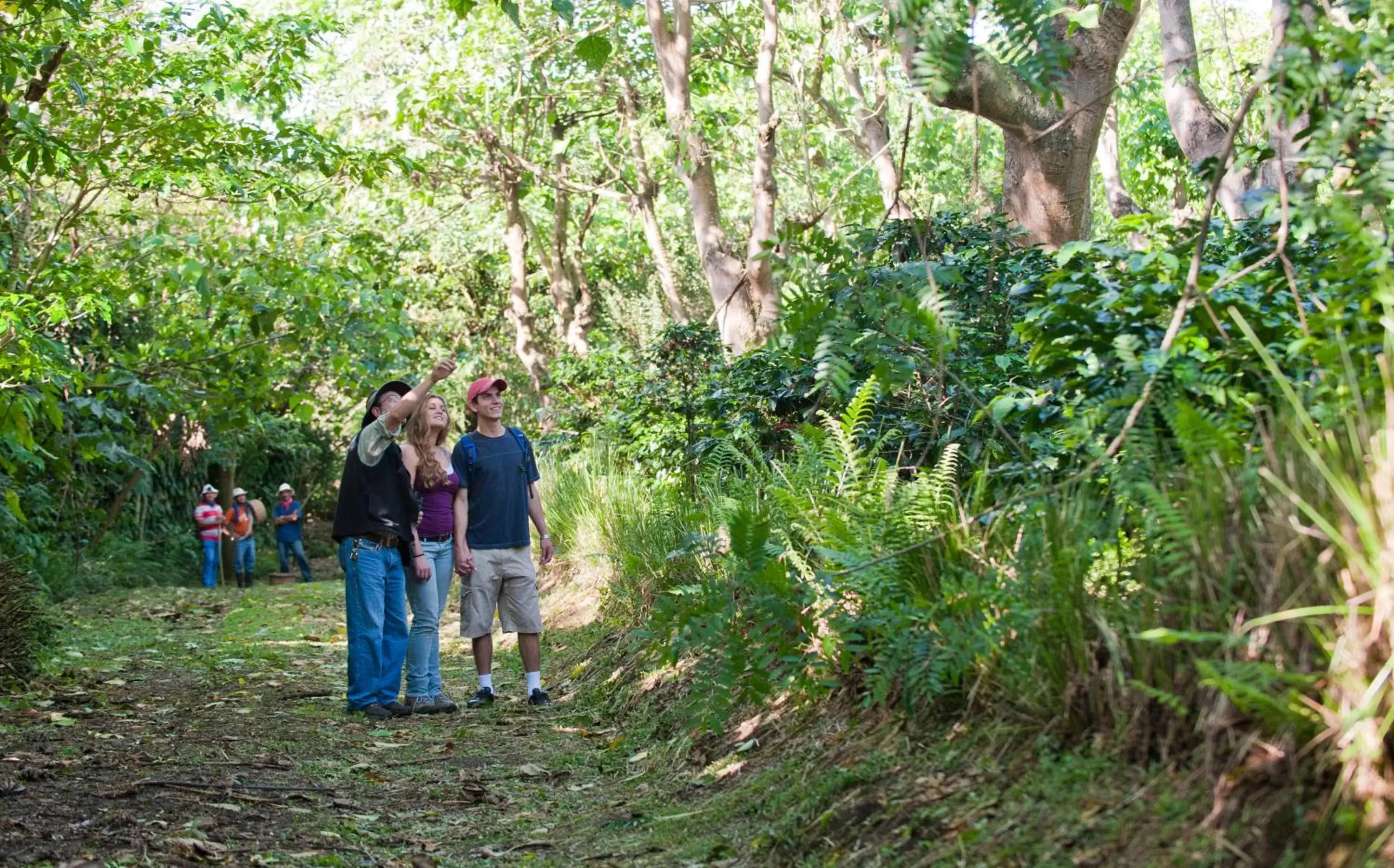 Staff in Finca Rosa Blanca Coffee Farm and Inn