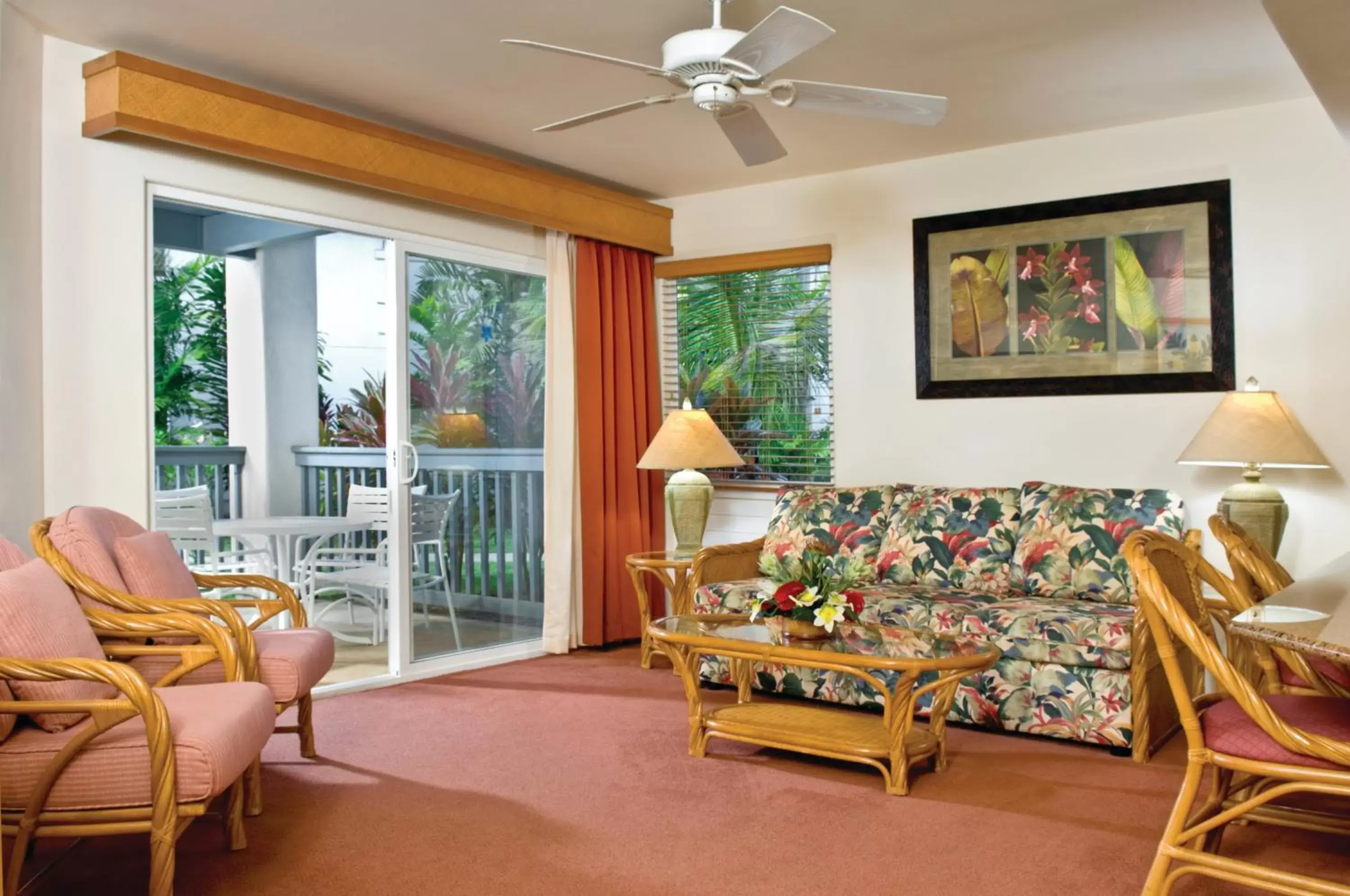 Photo of the whole room, Seating Area in Club Wyndham Bali Hai Villas