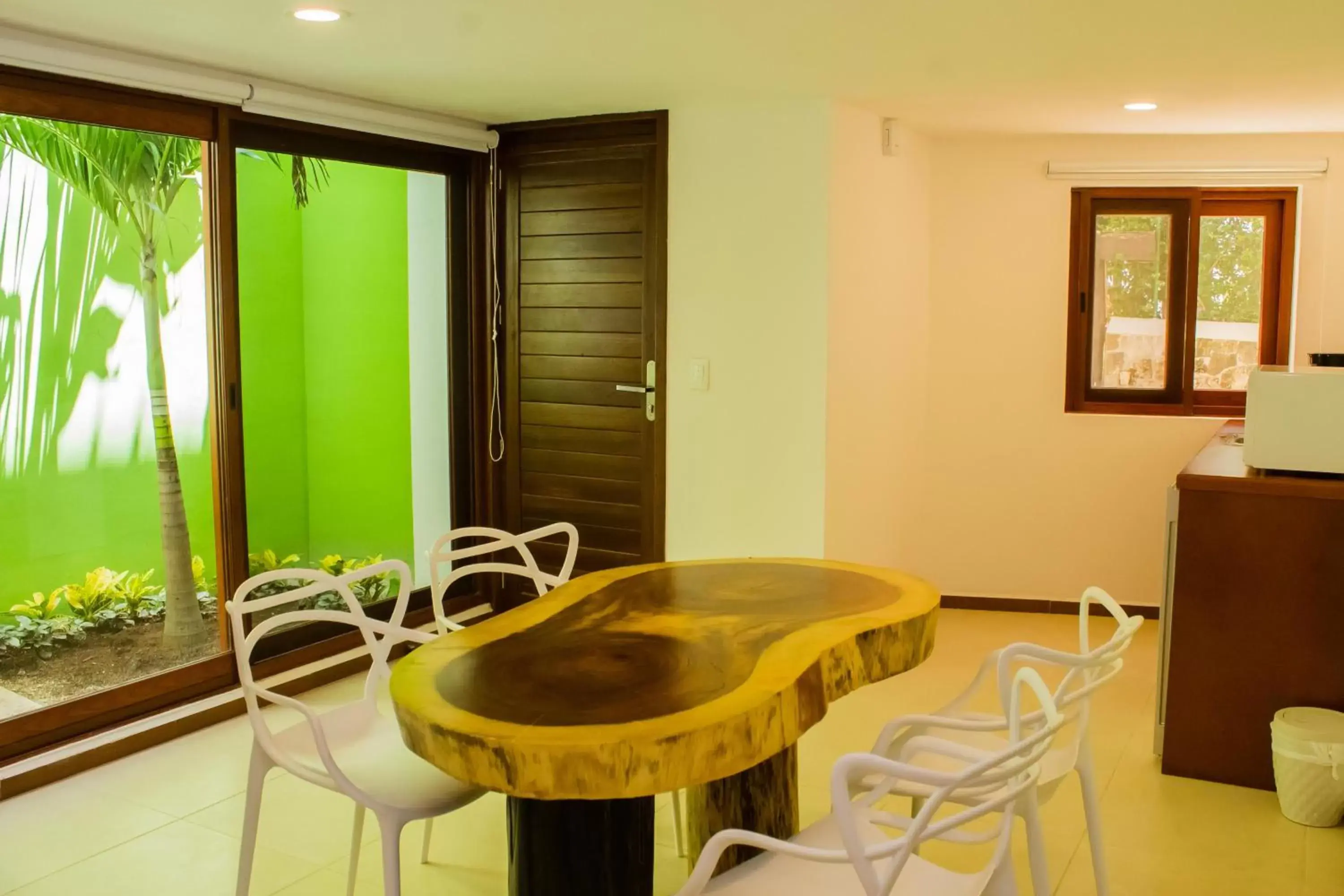 Dining Area in Casa Azul Maya