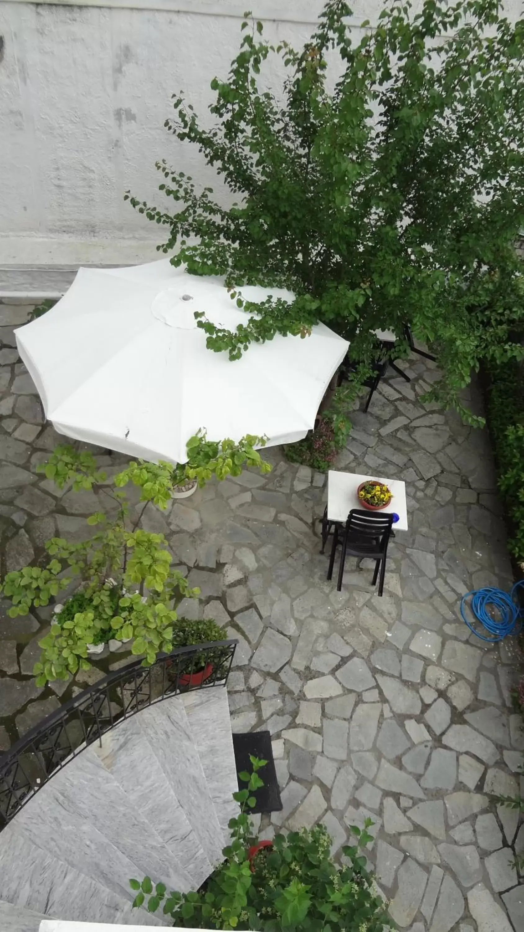 Patio in Acropolis Hotel