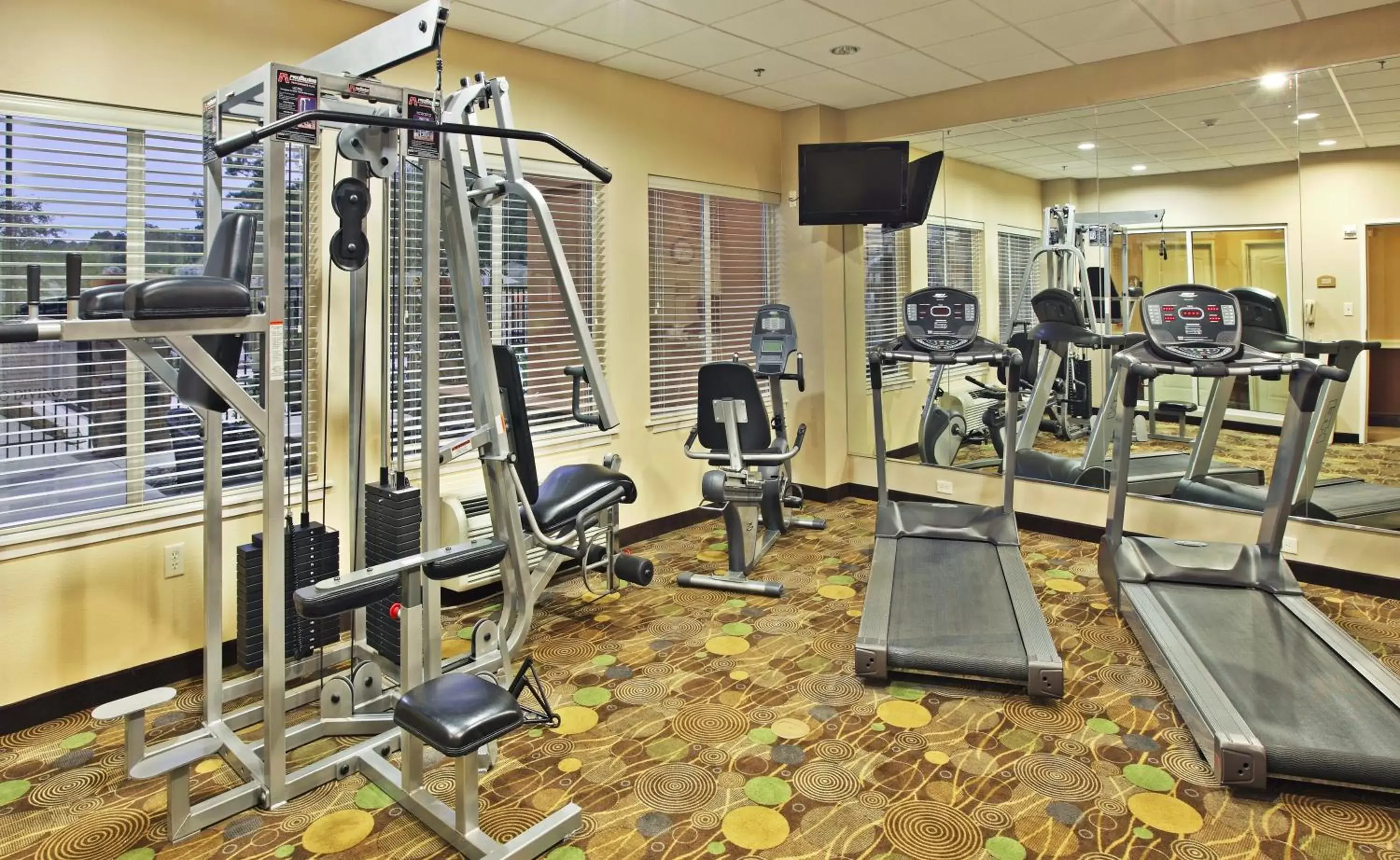 Fitness centre/facilities in Holiday Inn Express Hotel & Suites Marshall by IHG Fitness centre/facilities in Holiday Inn Express Hotel & Suites Marshall by IHG