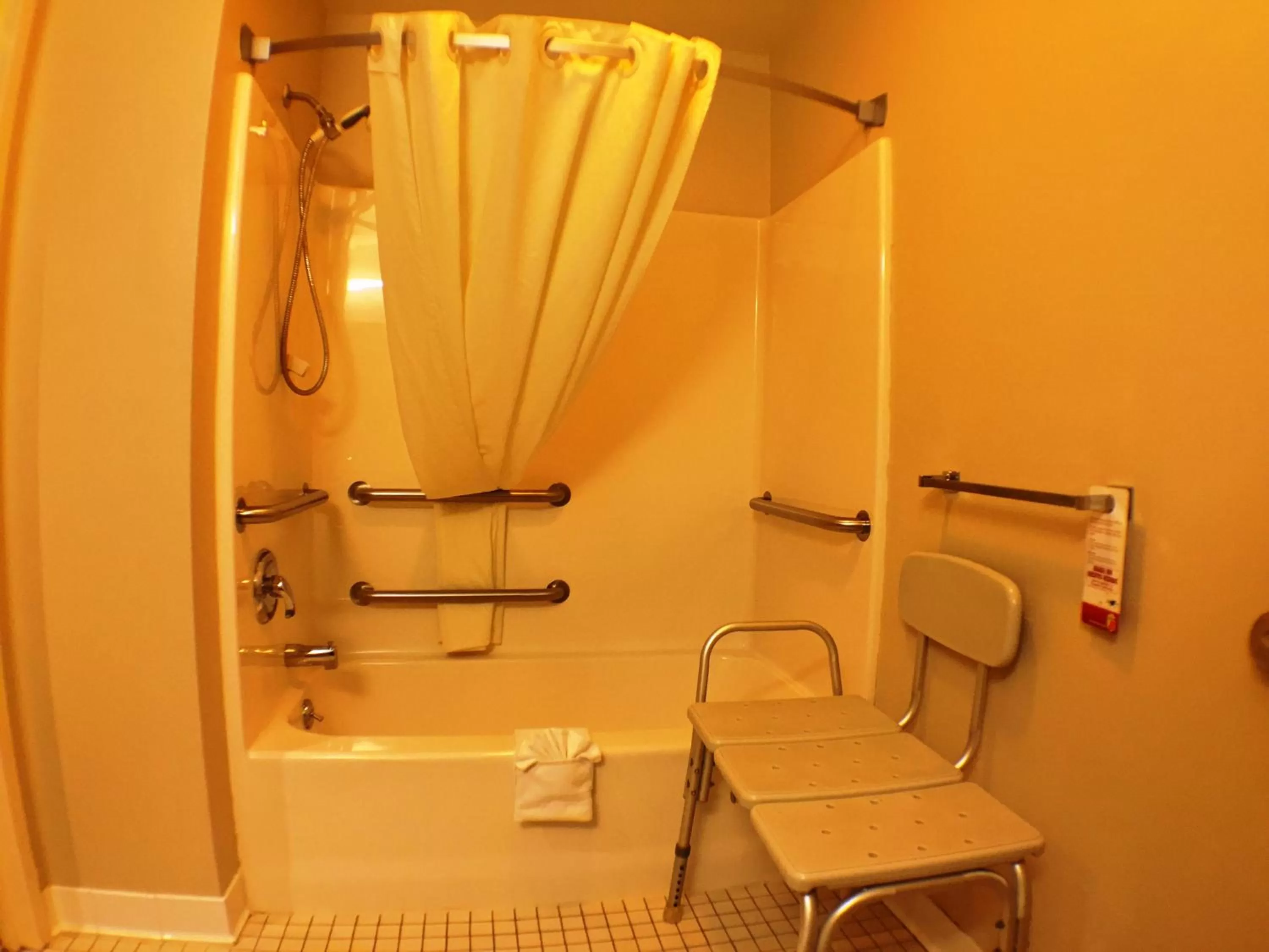Shower in Super 8 by Wyndham Canandaigua