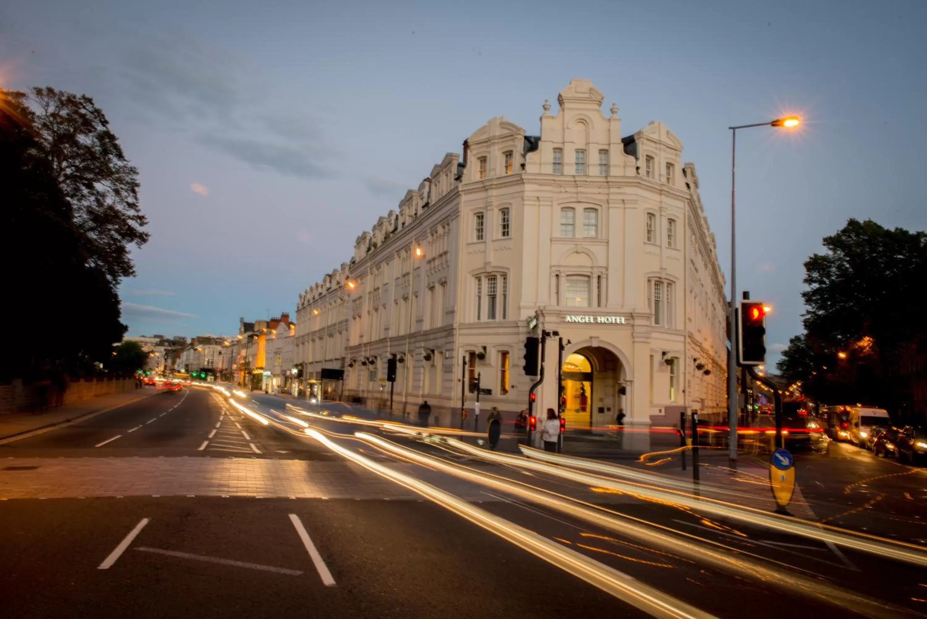 Facade/entrance in The Angel Hotel Facade/entrance in The Angel Hotel