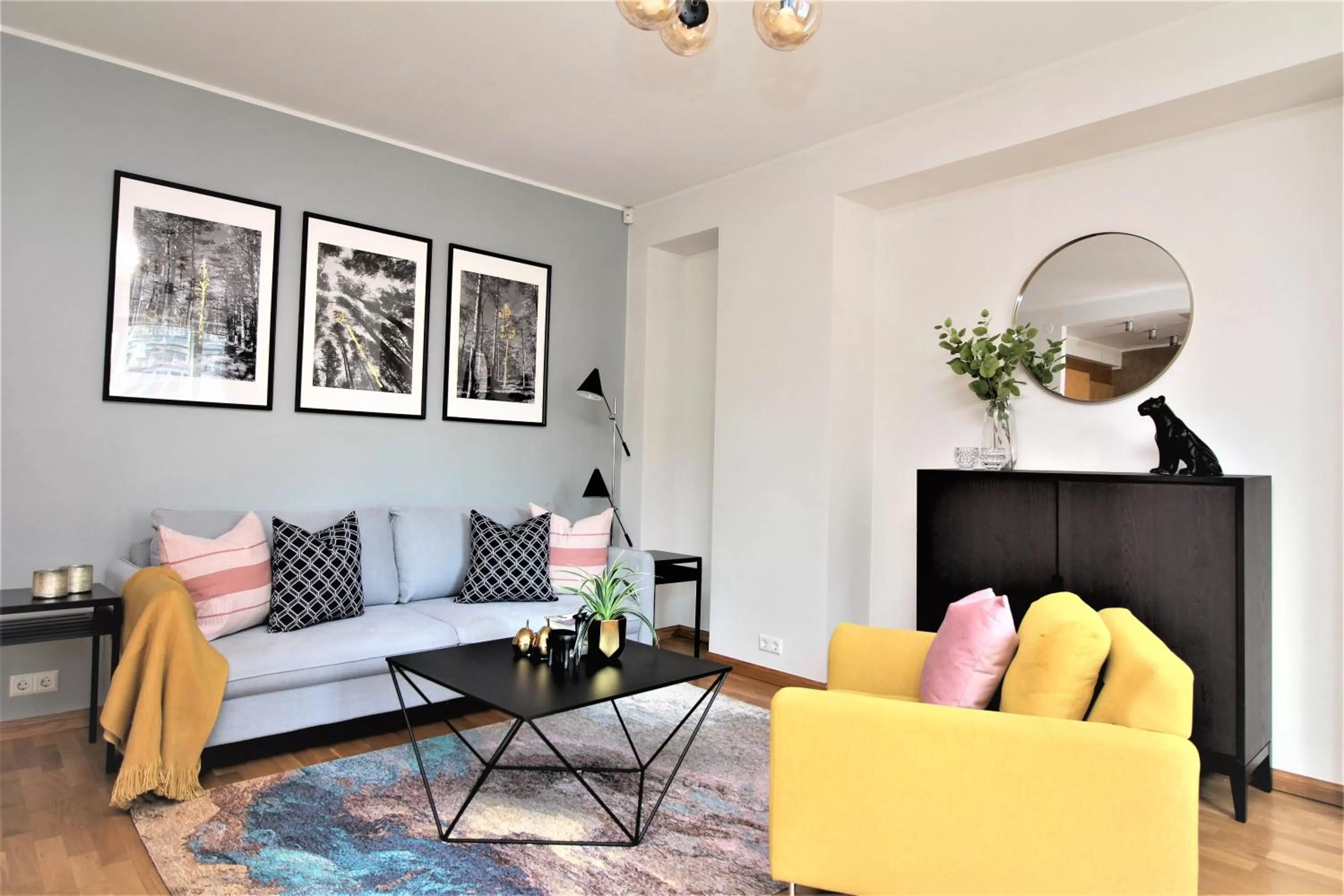 Living room in Tallinn City Apartments Freedom Square