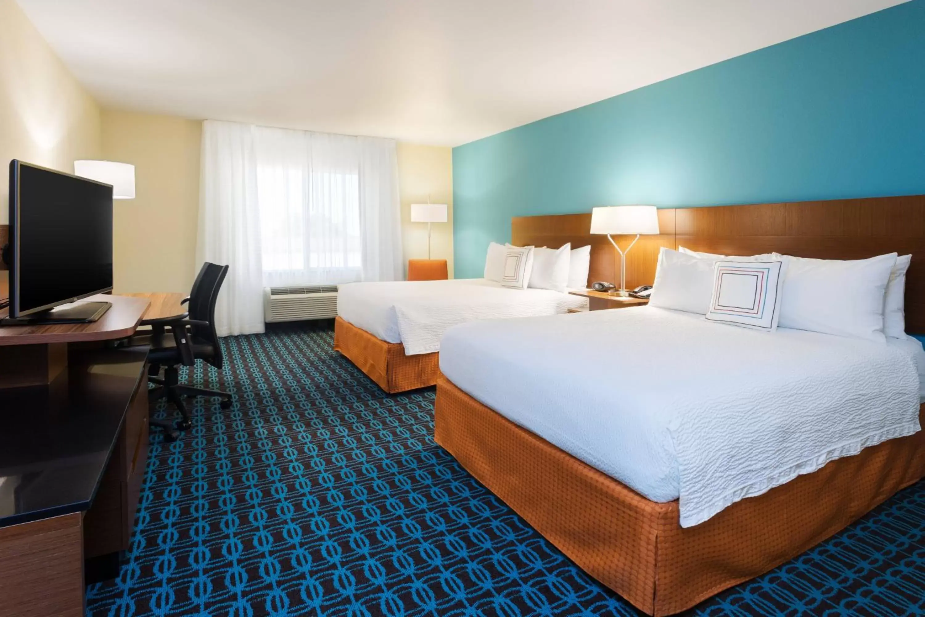 Photo of the whole room, Bed in Fairfield Inn & Suites by Marriott Odessa