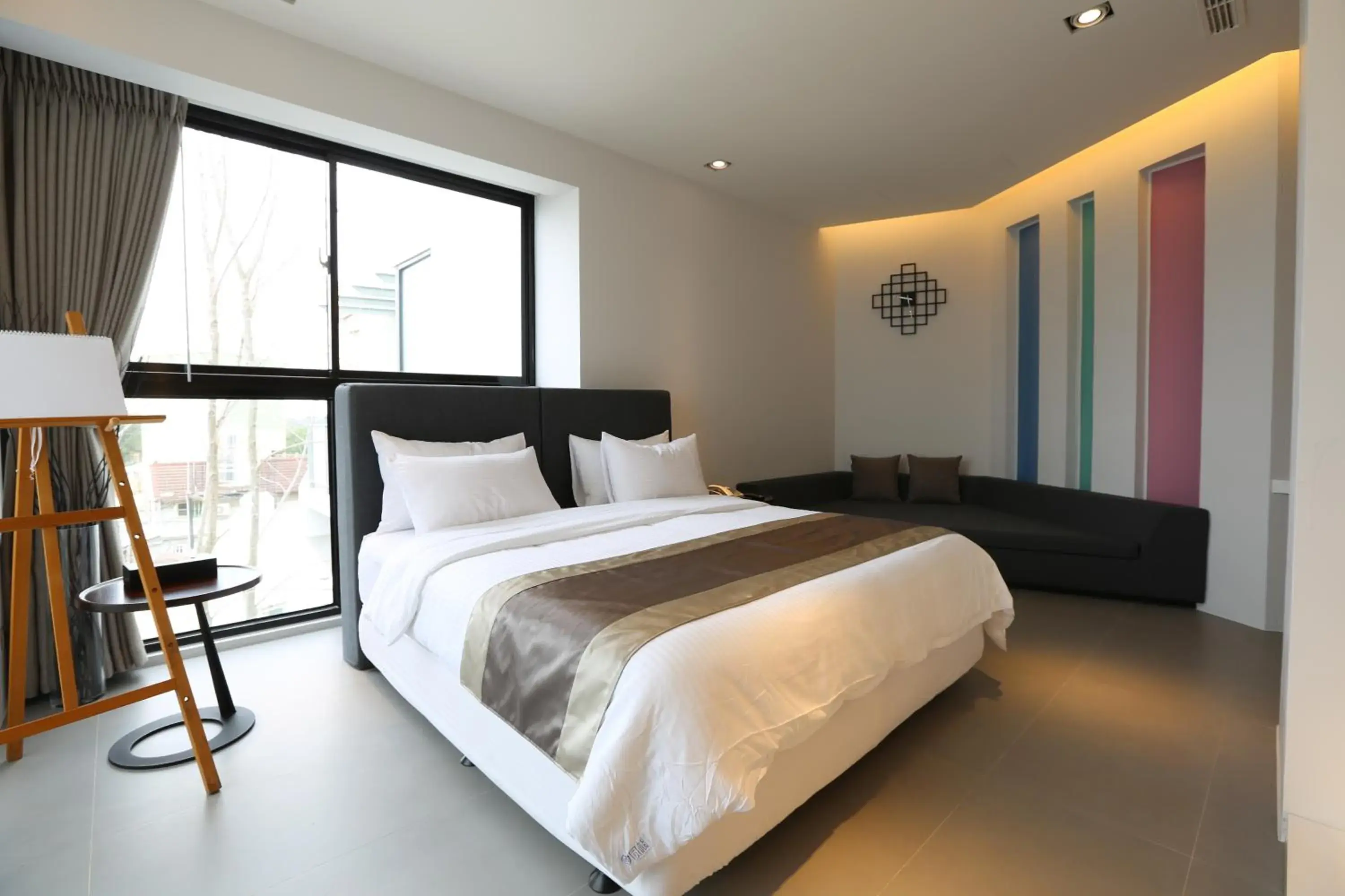 Photo of the whole room, Bed in Tongzhan Design Inns