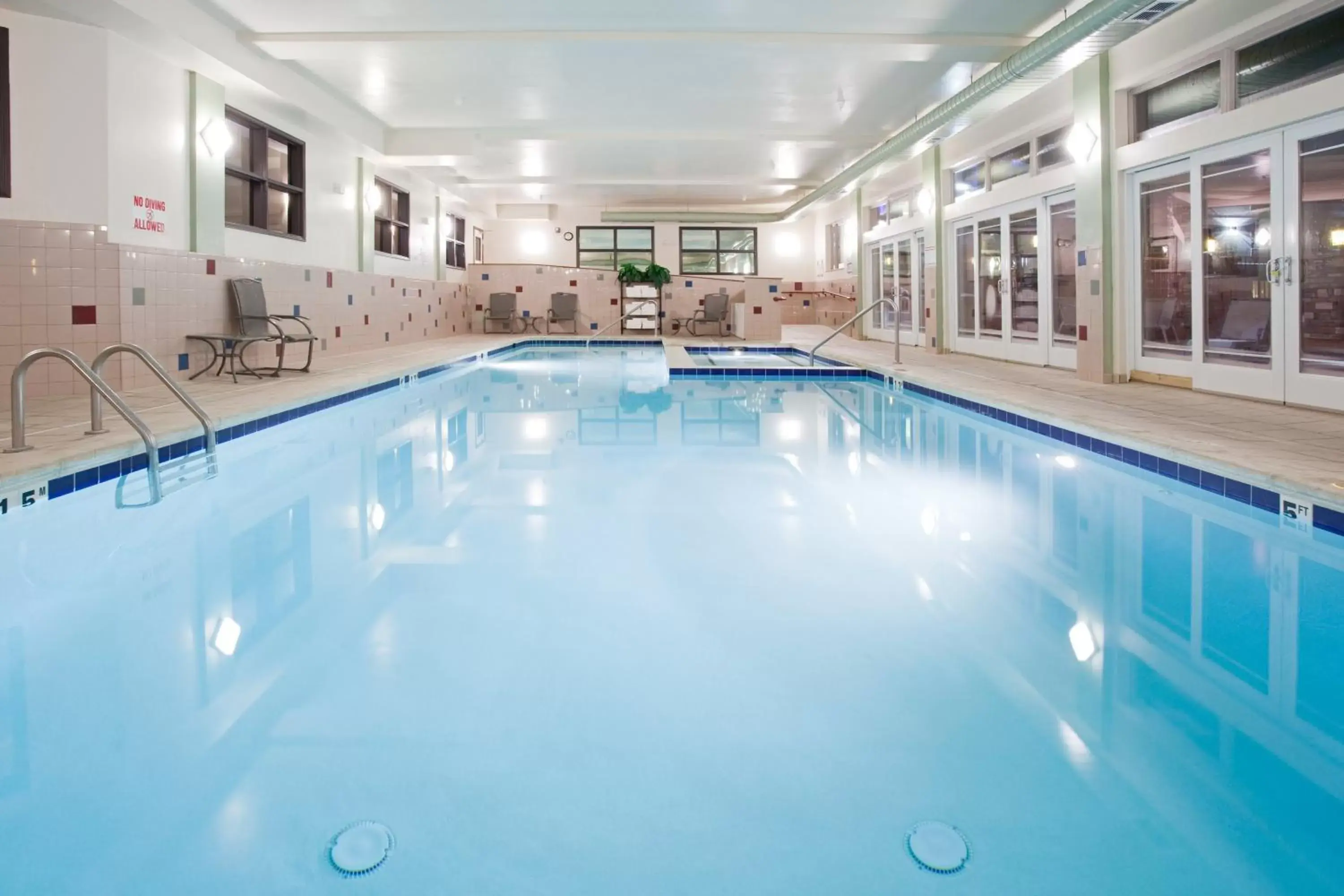 Swimming pool in Holiday Inn Express Hotel & Suites Gunnison, an IHG Hotel