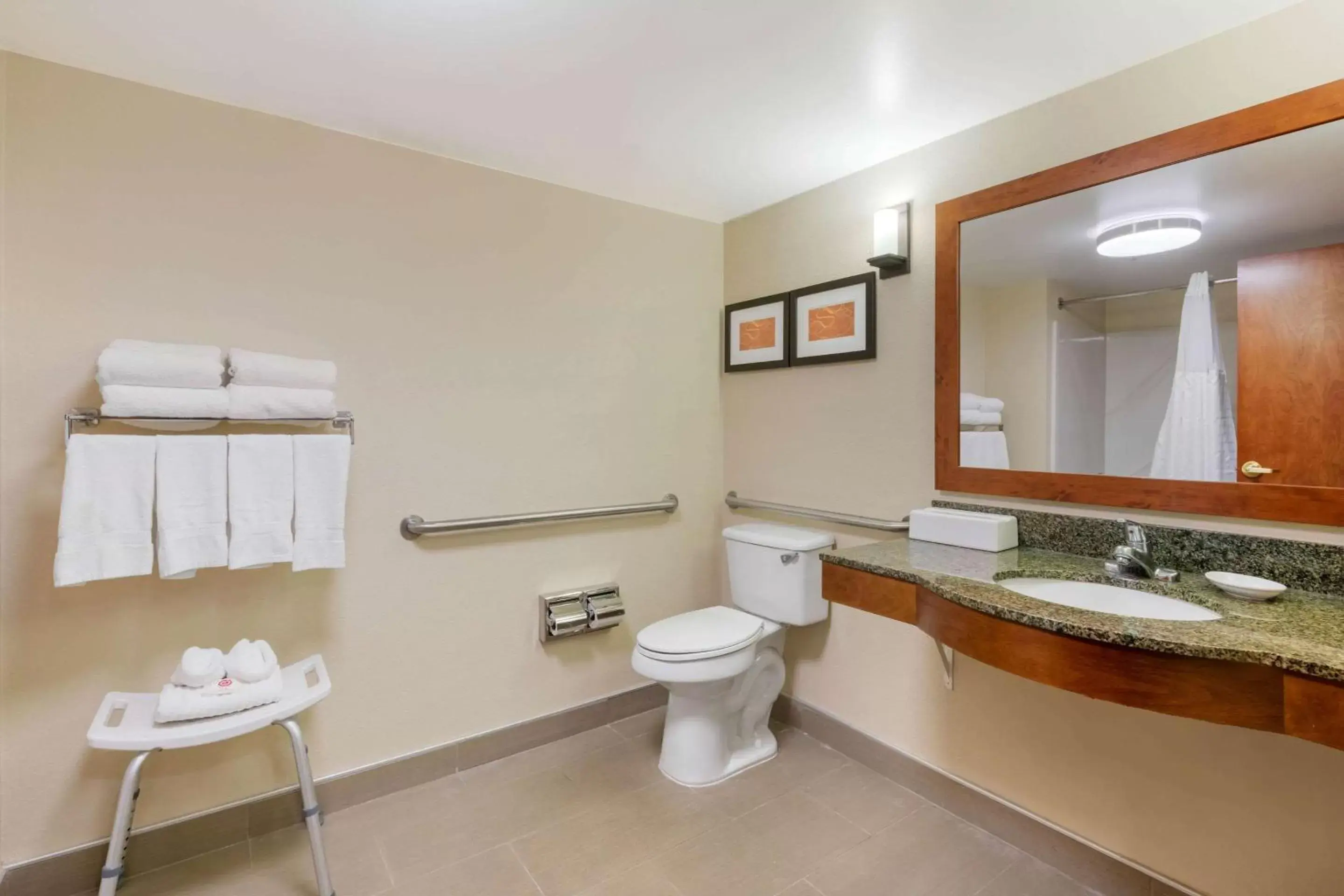 Bathroom in Comfort Suites Fernandina Beach at Amelia Island