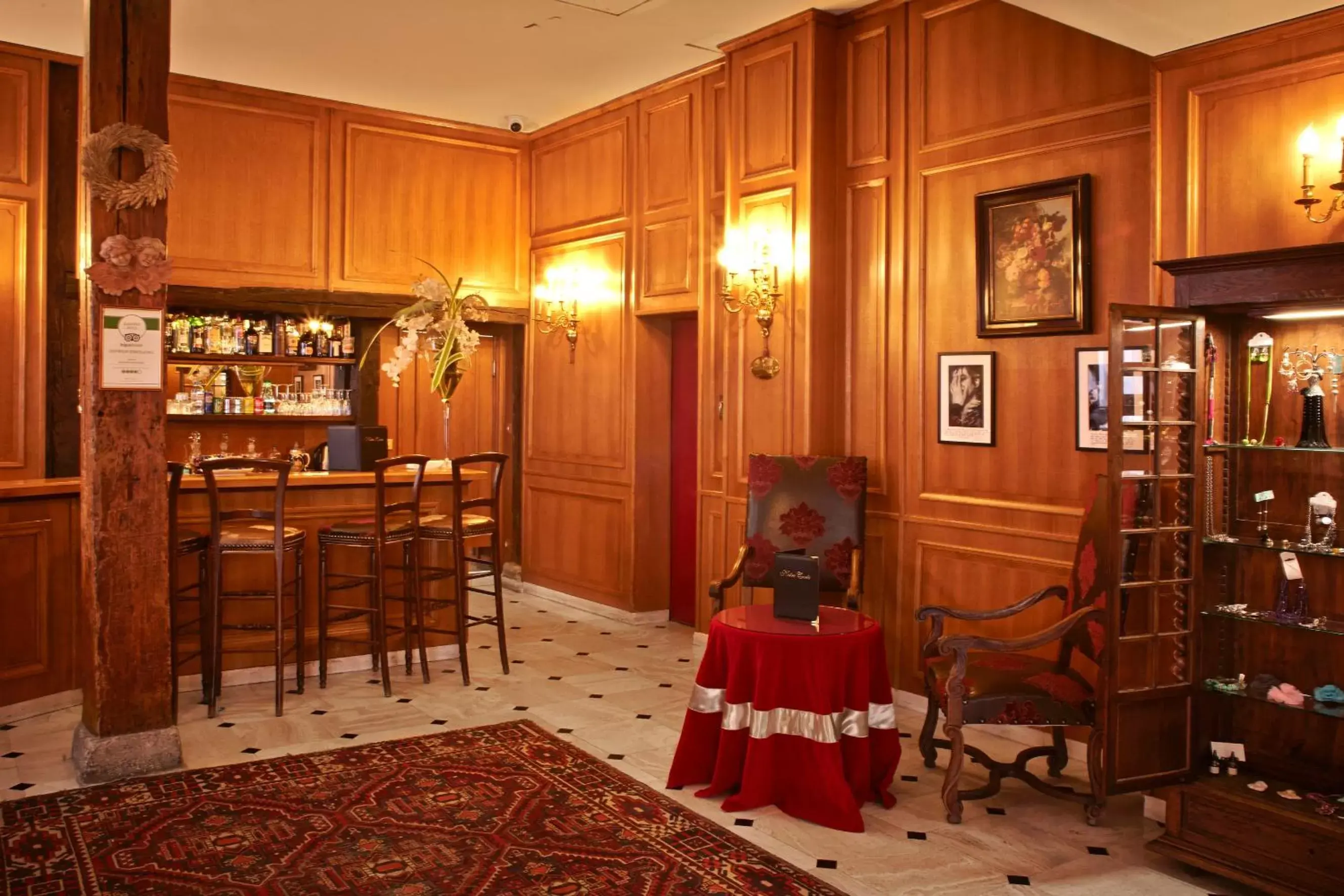 Lobby or reception in Grand Hôtel Dechampaigne