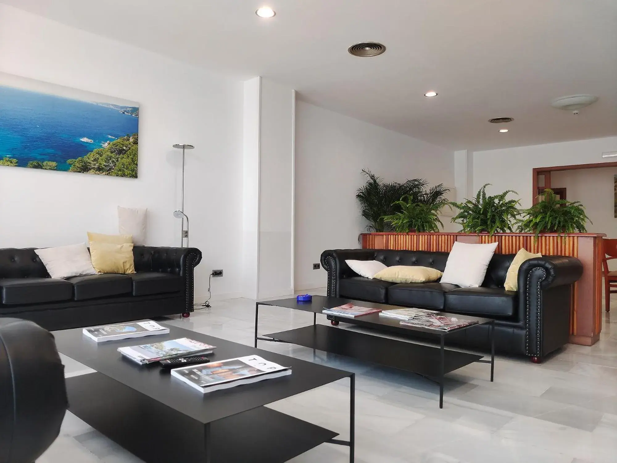 Communal lounge/ TV room, Seating Area in Aparthotel Golf Beach