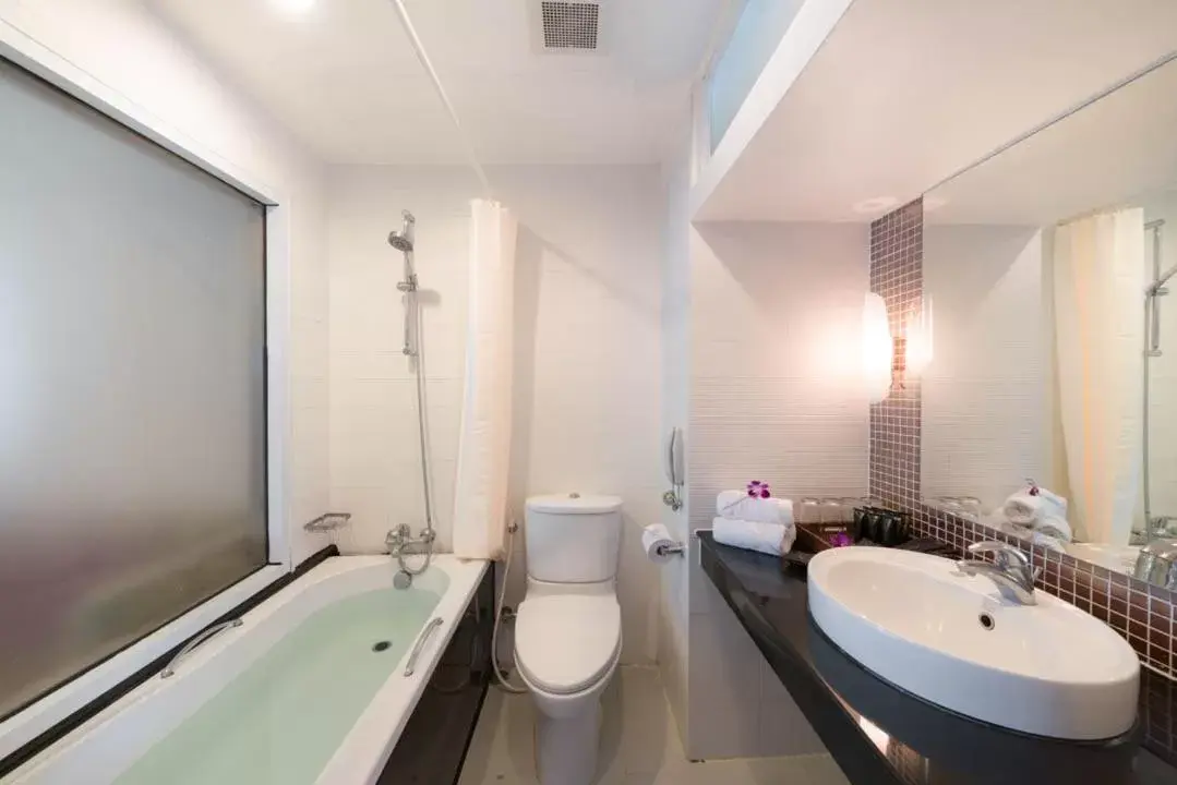 Bathroom in Furama Silom Hotel