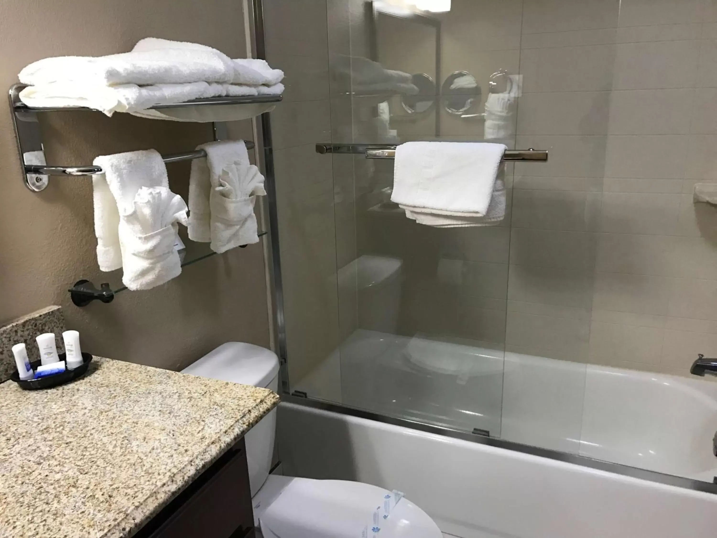 Bathroom in Best Western Plus Crawfordsville Hotel