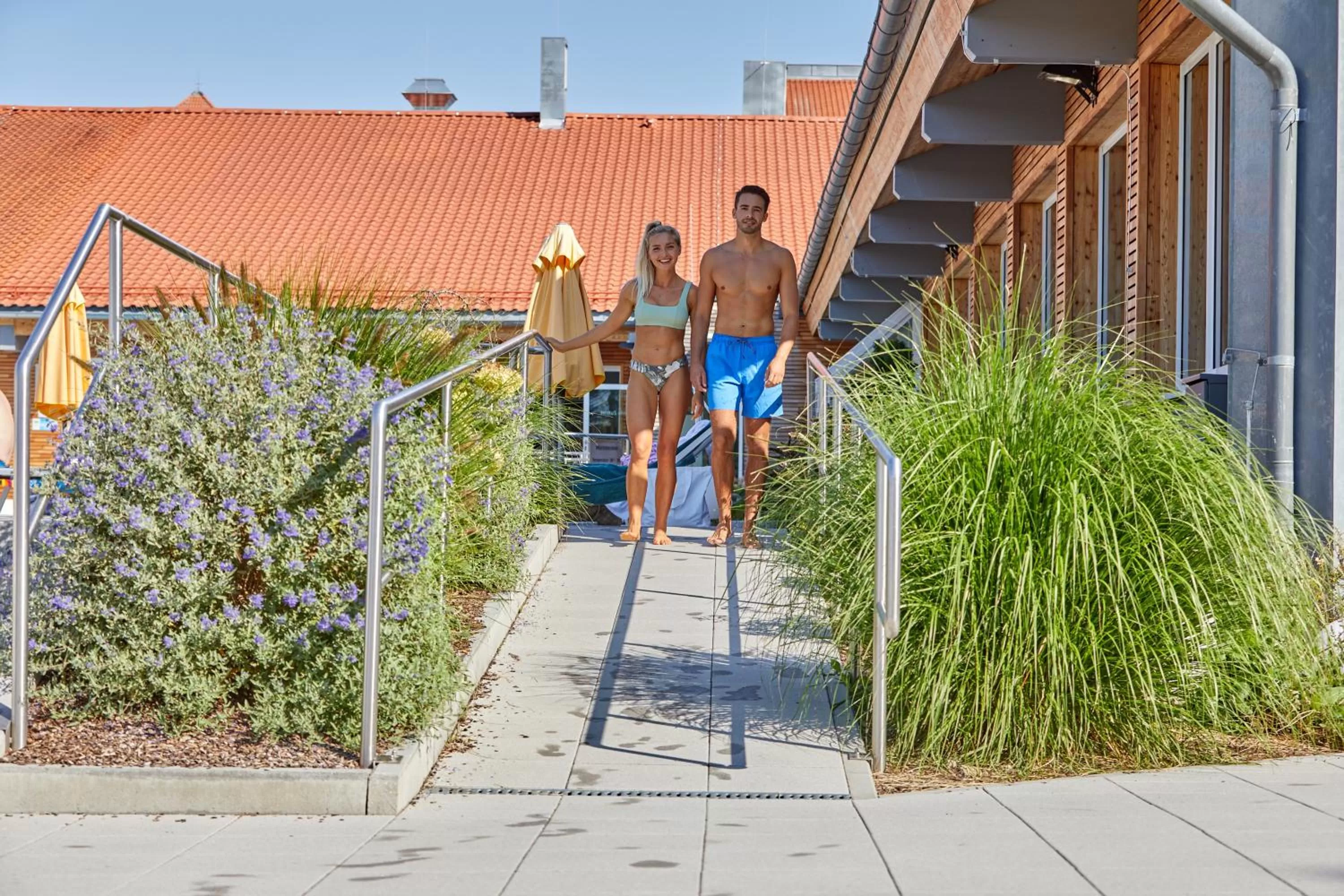 Garden in Appartement-Haus Blumenhof