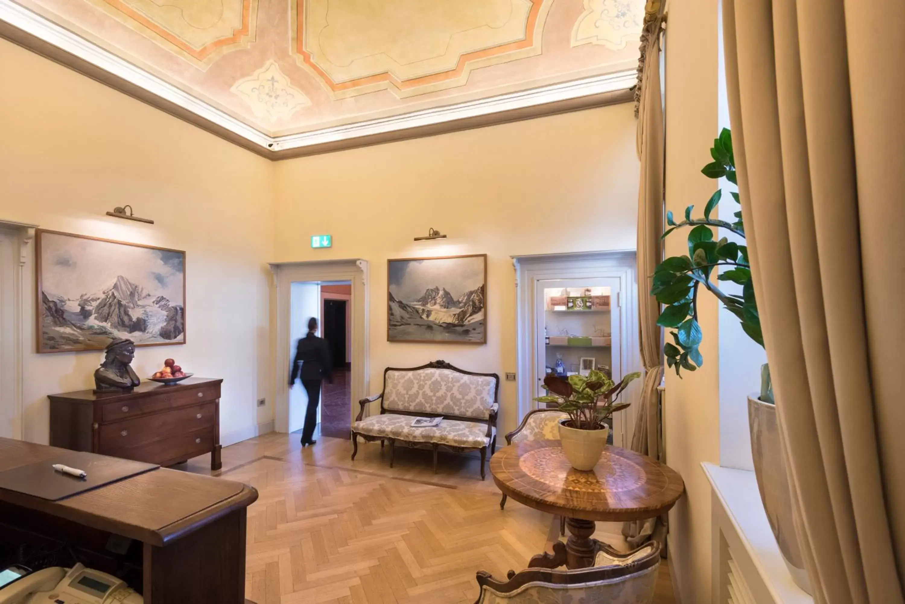 Lobby or reception, Seating Area in Grand Hotel Della Posta