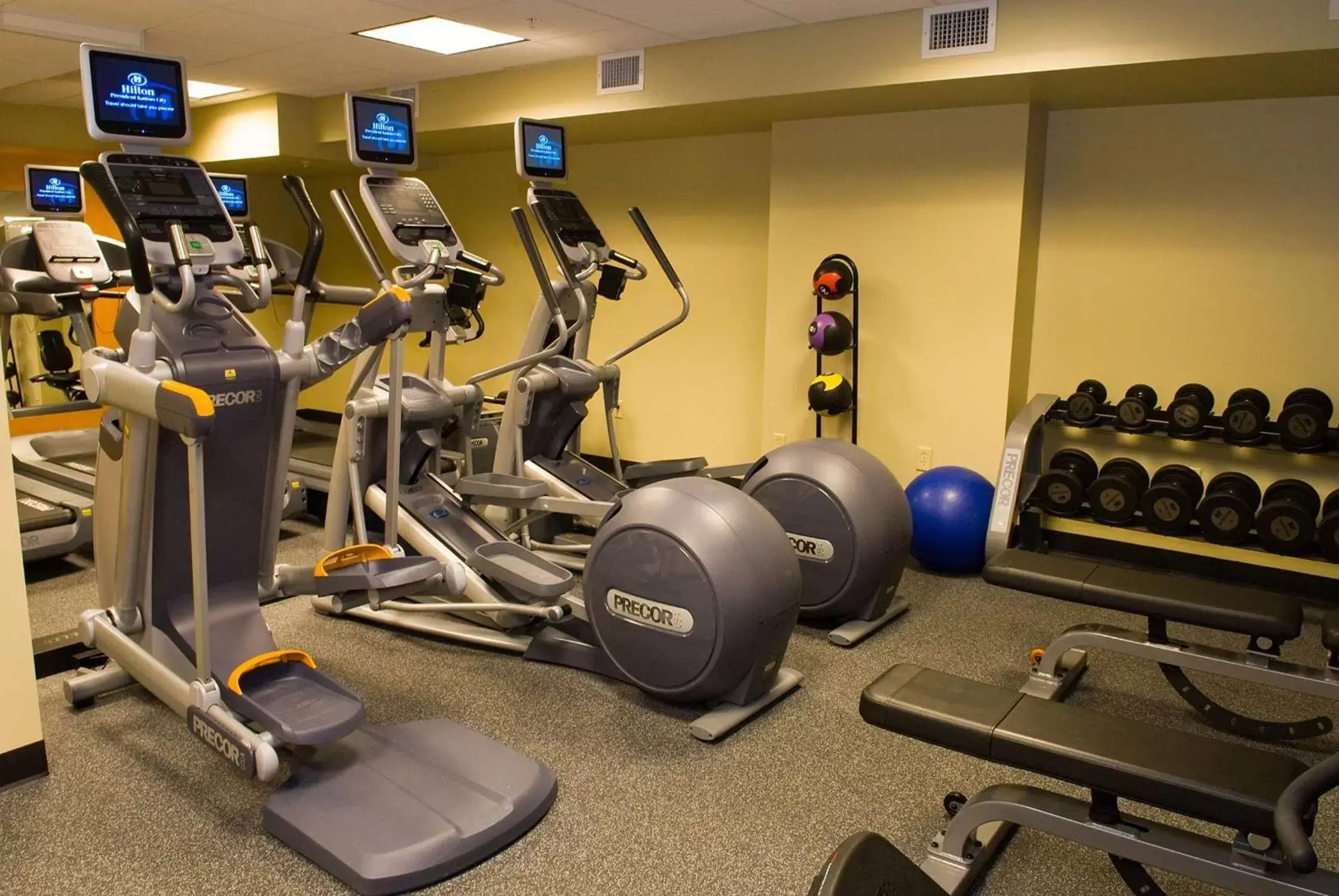 Fitness centre/facilities, Fitness Center/Facilities in Hilton President Kansas City
