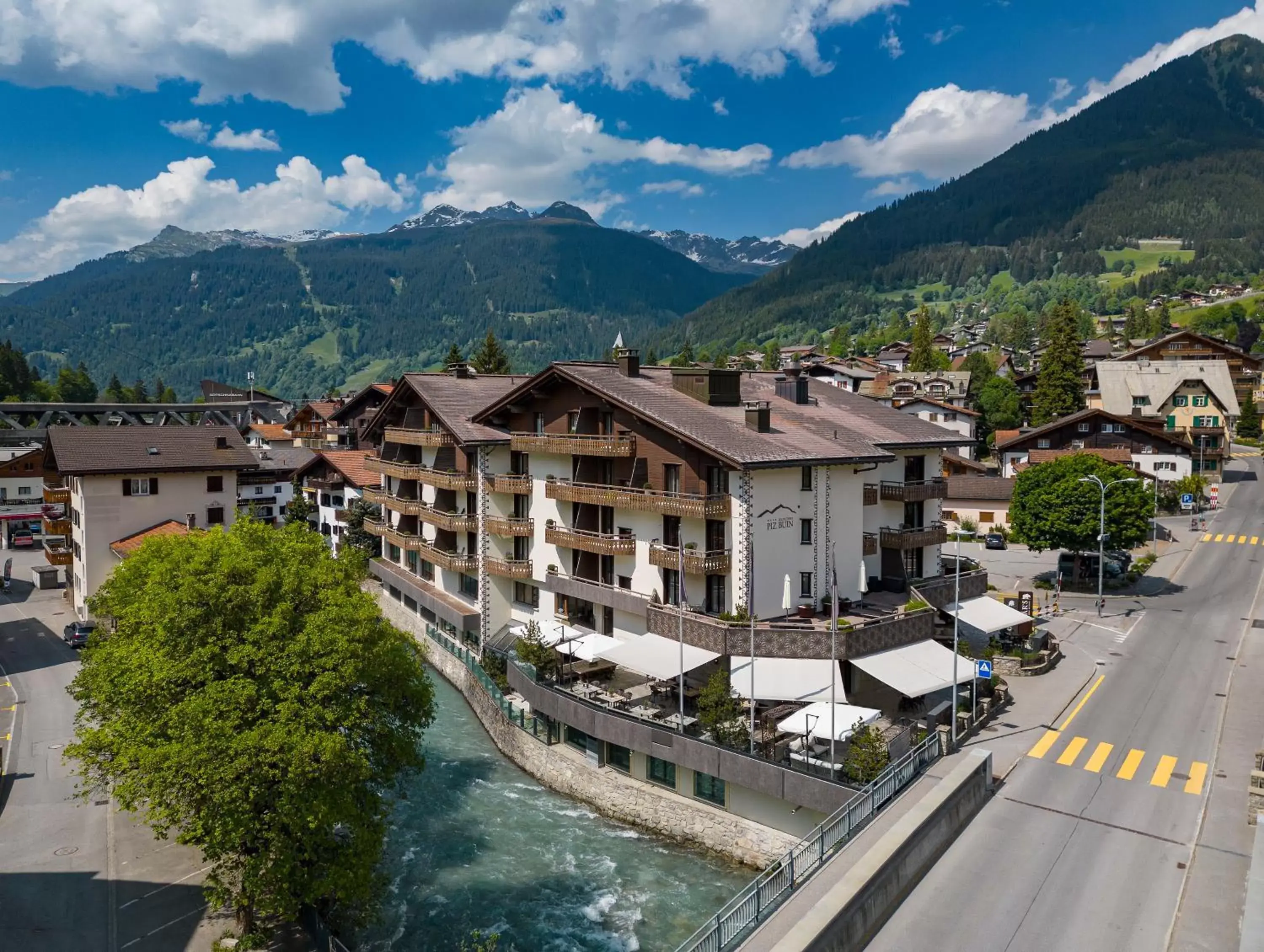 Property building in Hotel Piz Buin Klosters