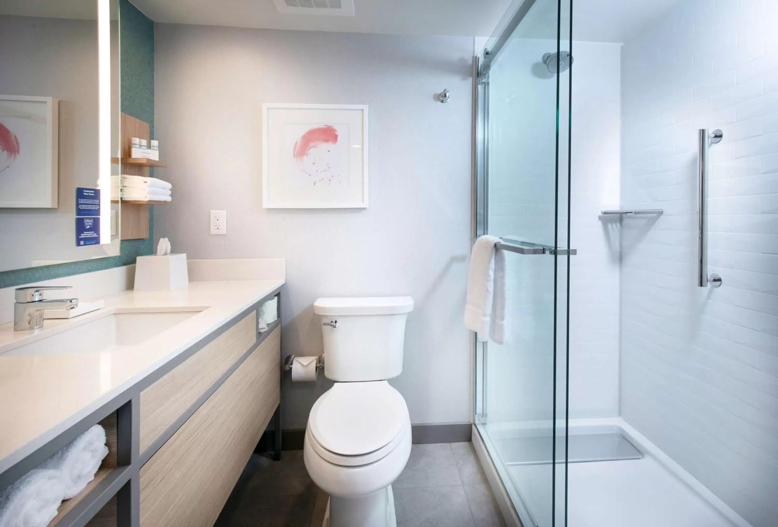 Bathroom in Hilton Garden Inn Asheville South Bathroom in Hilton Garden Inn Asheville South