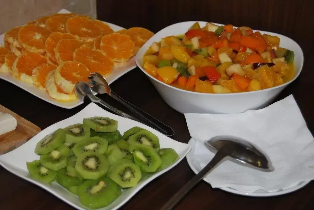Buffet breakfast, Food in Hotel Arangues
