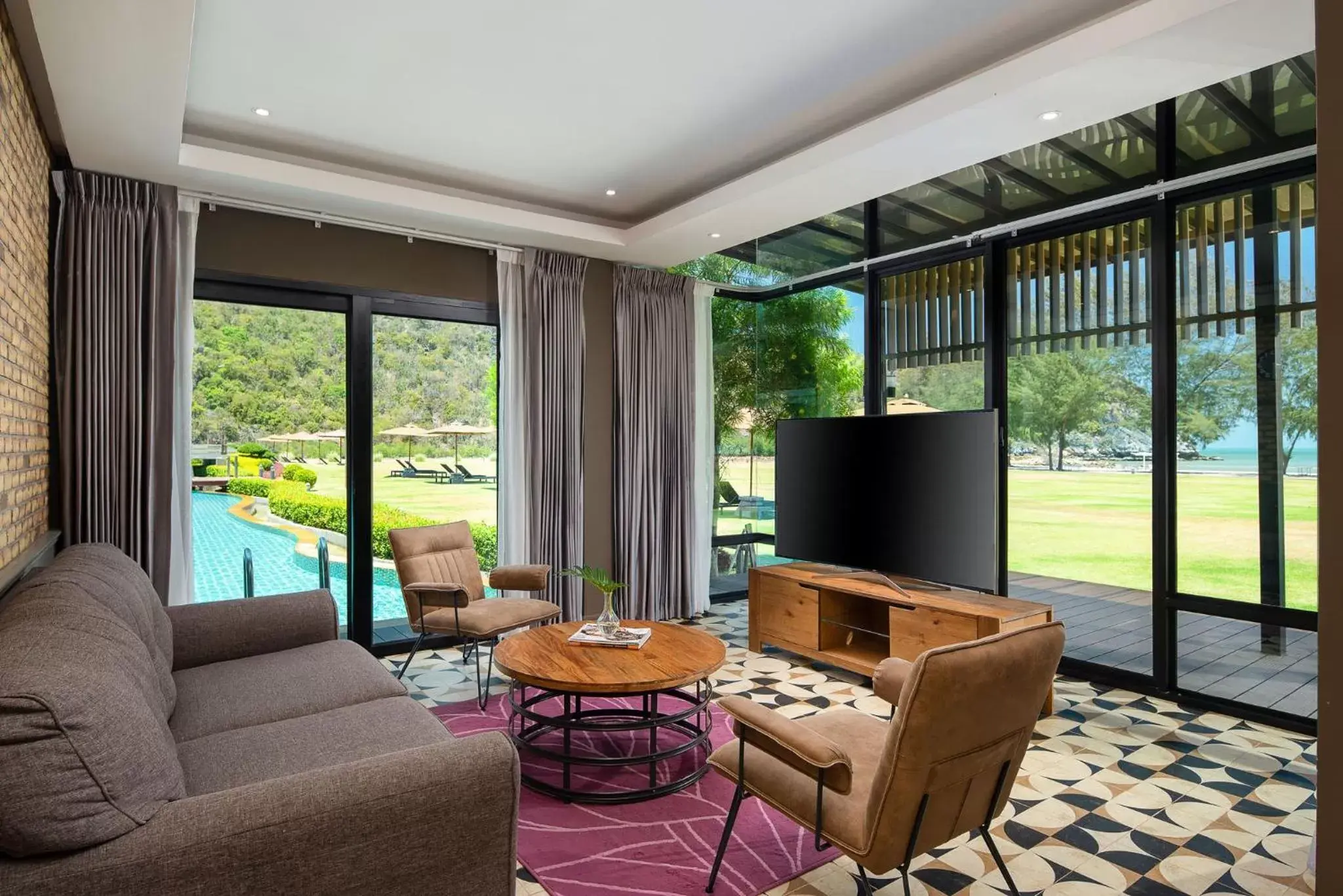 Living room, Seating Area in La Isla Pranburi Beach Resort