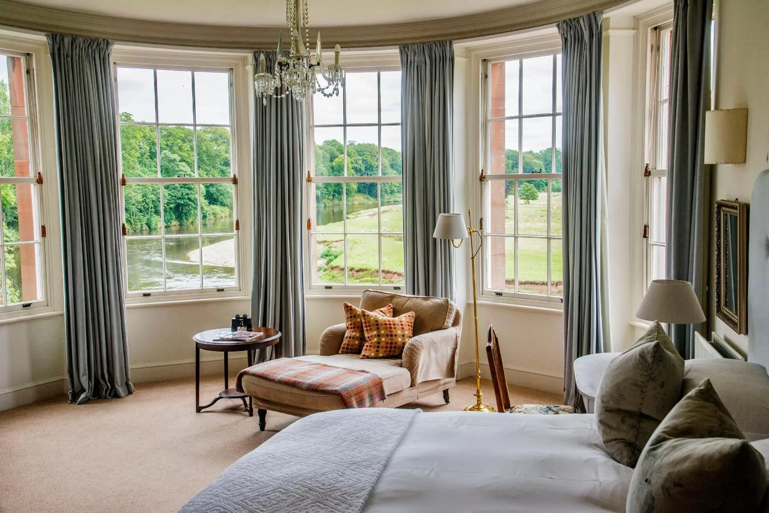 Seating Area in Warwick Hall