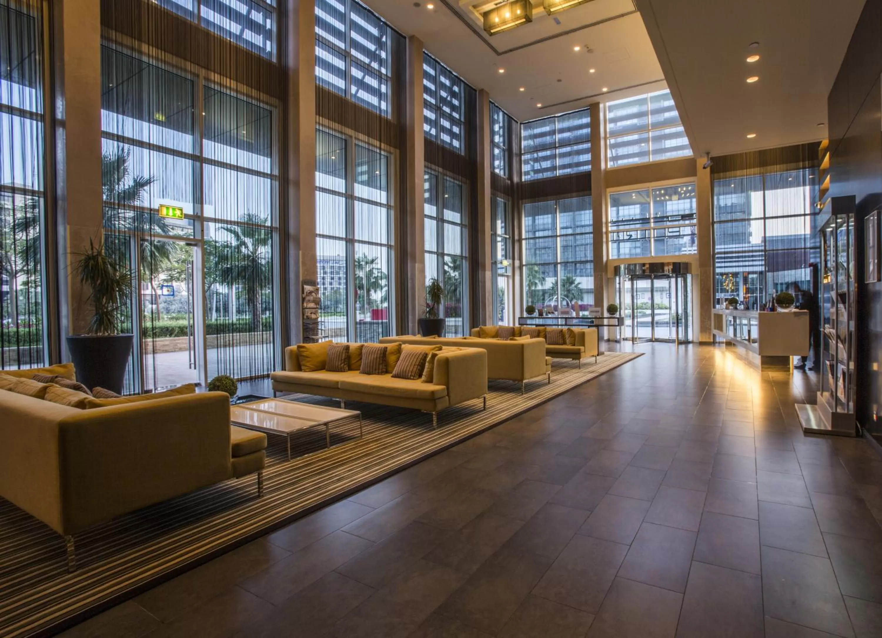 Lobby or reception in Centro Yas Island-by Rotana