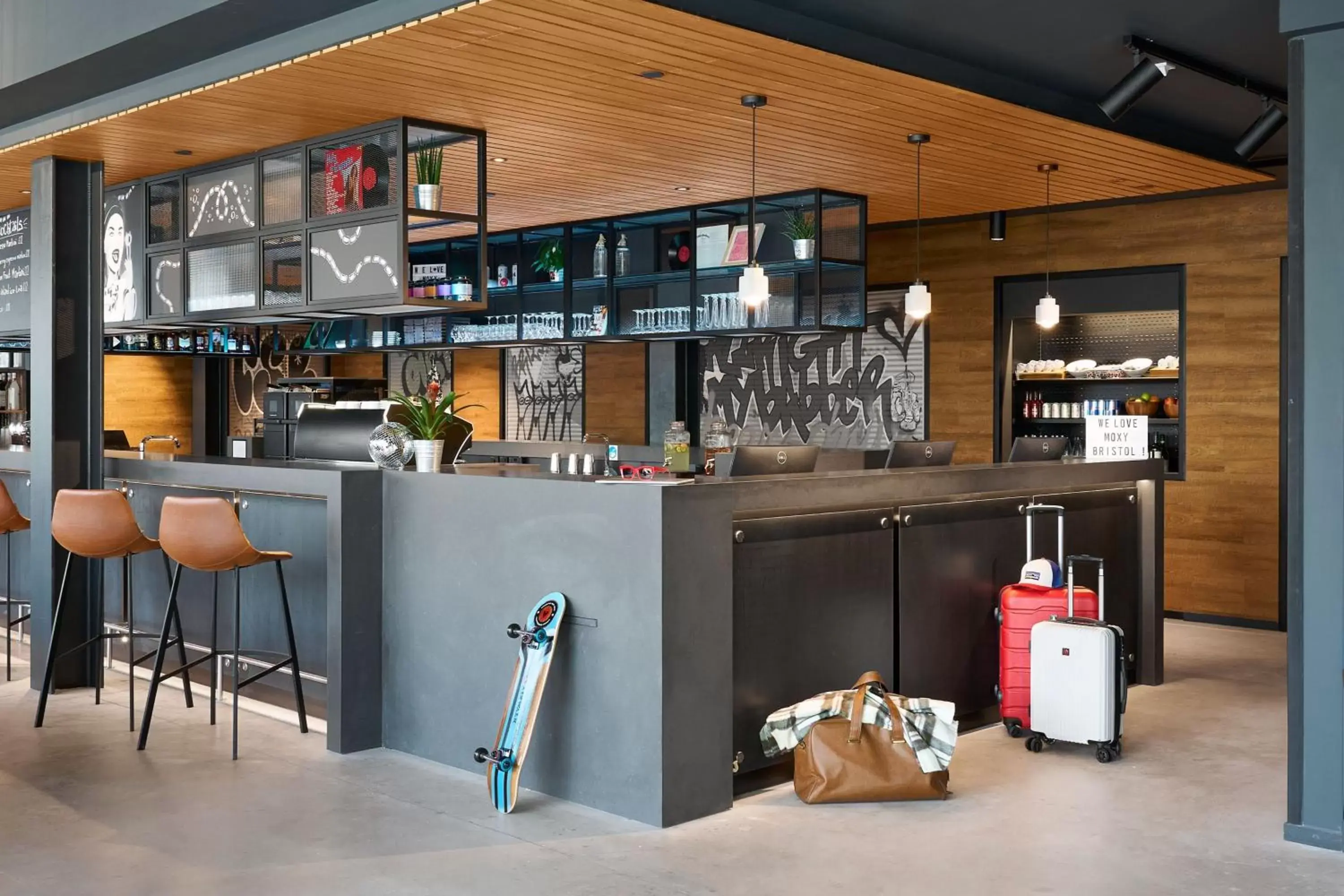 Property building, Lounge/Bar in Moxy Bristol