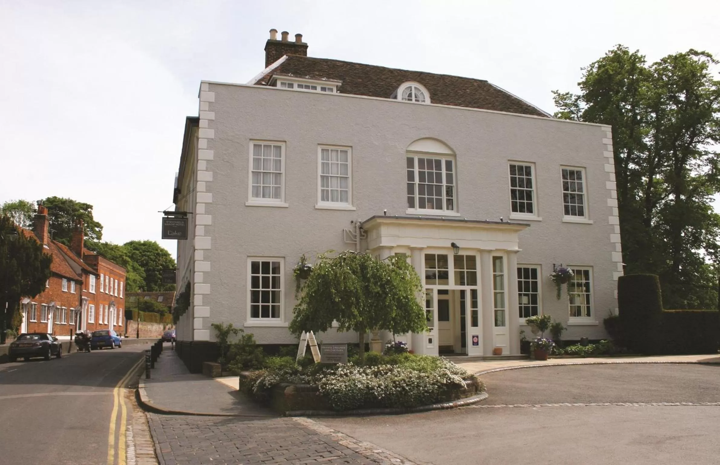 Facade/entrance in St Michael's Manor Hotel - St Albans