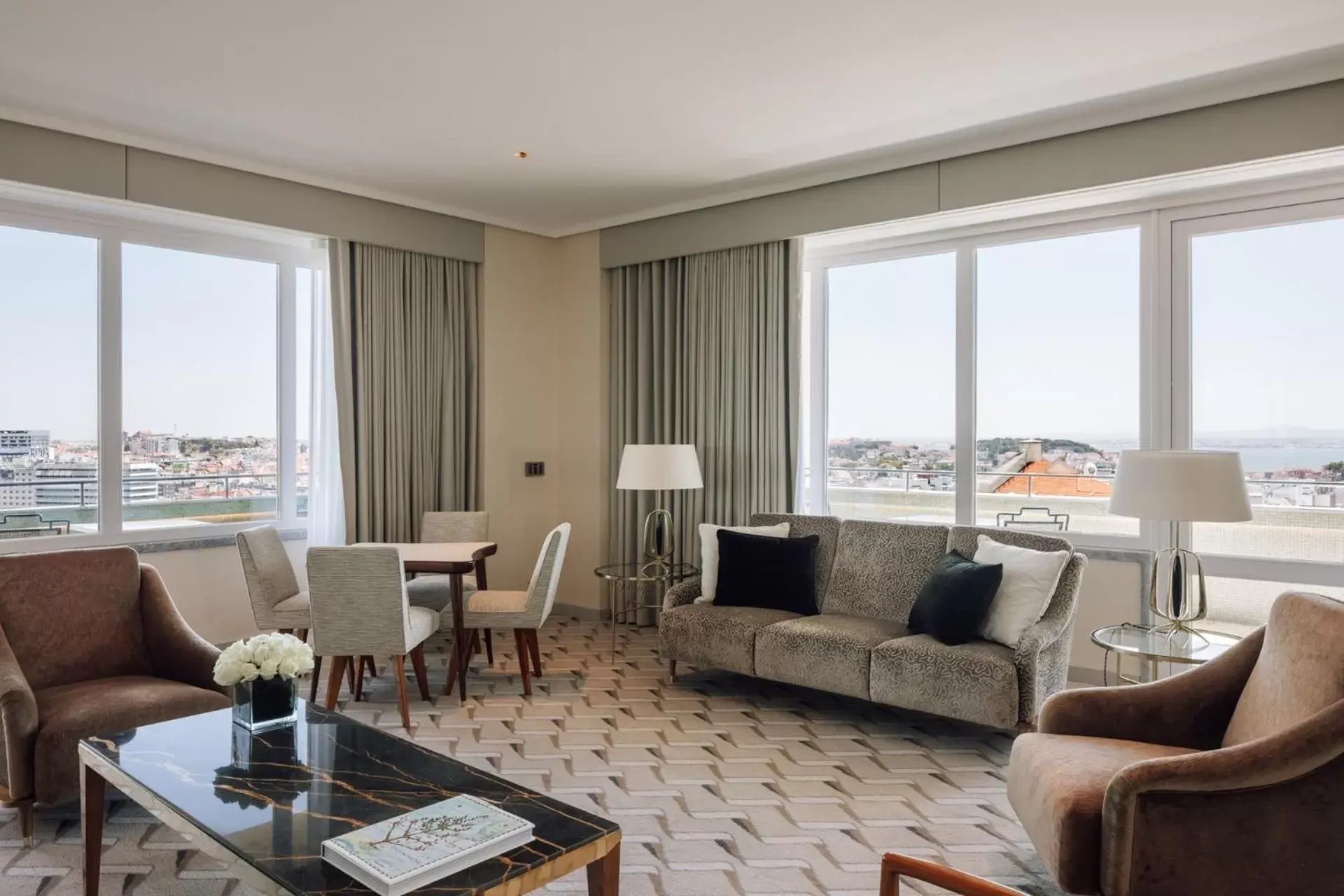 Seating Area in Four Seasons Hotel Ritz Lisbon