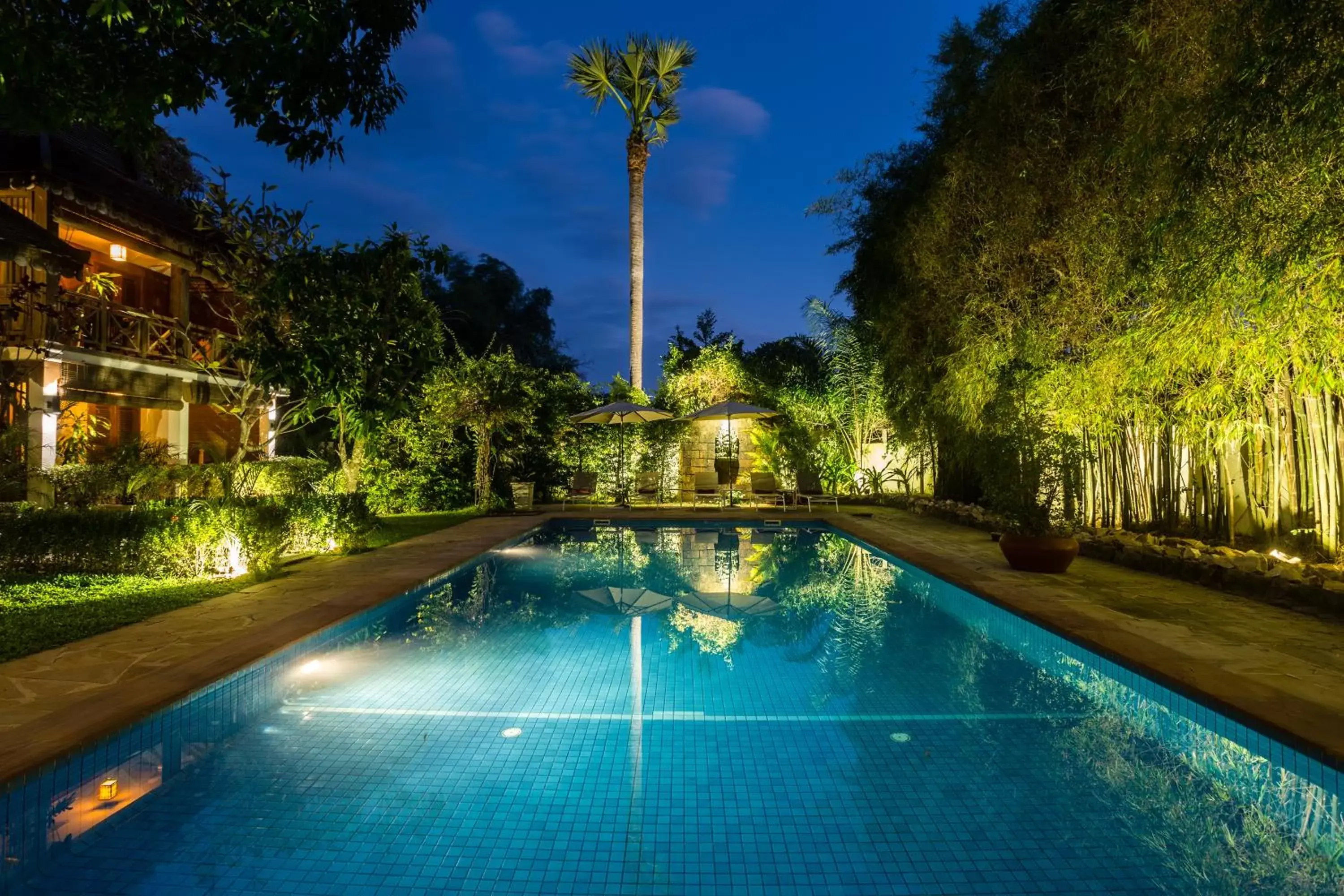 Swimming Pool in La Palmeraie D'angkor