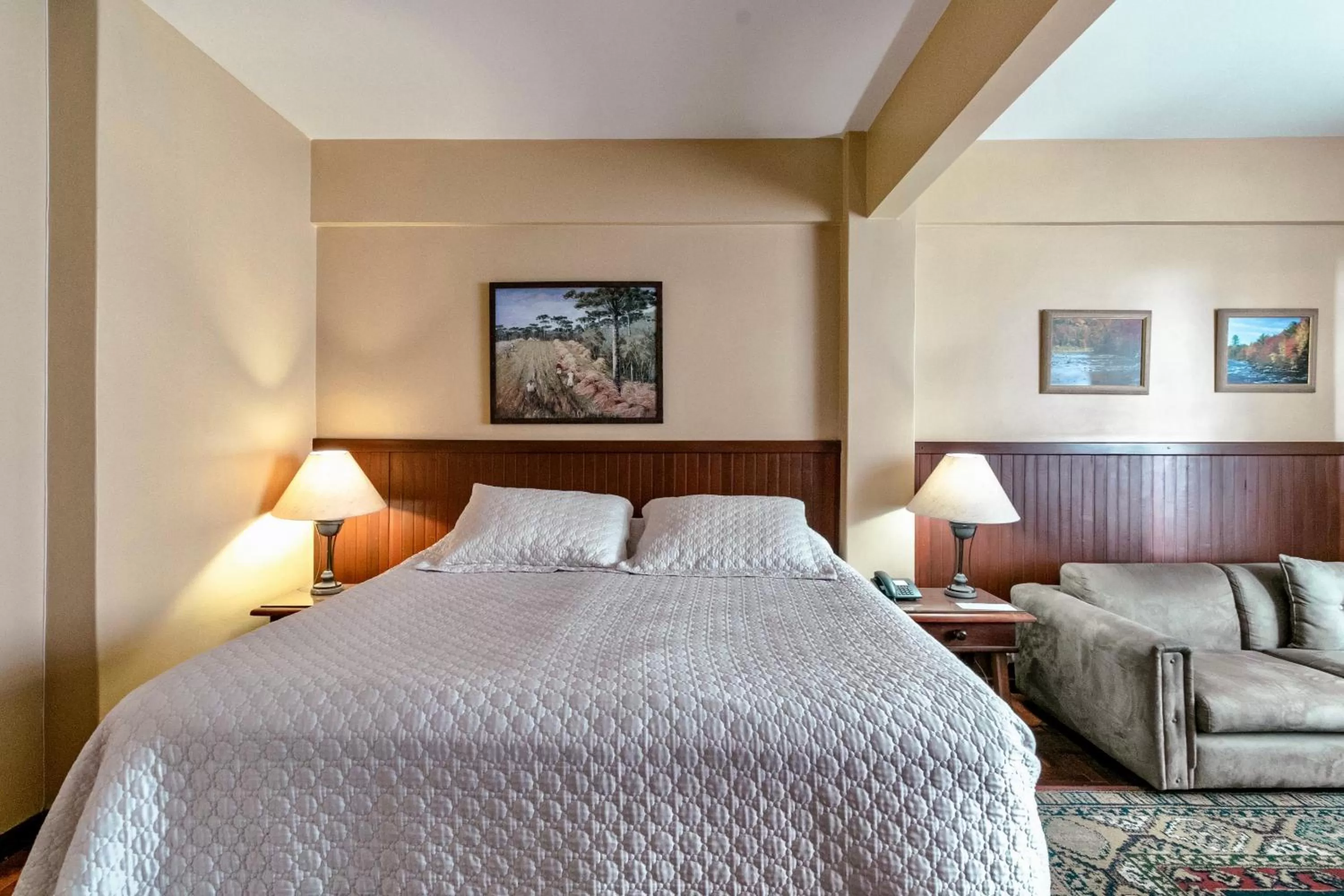 Bed in Hotel San Rafael