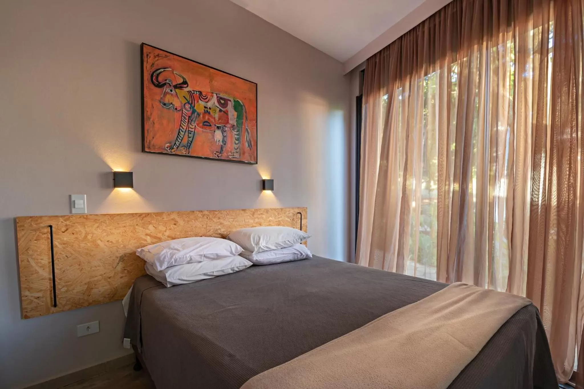 Bed in Suítes no Quintal