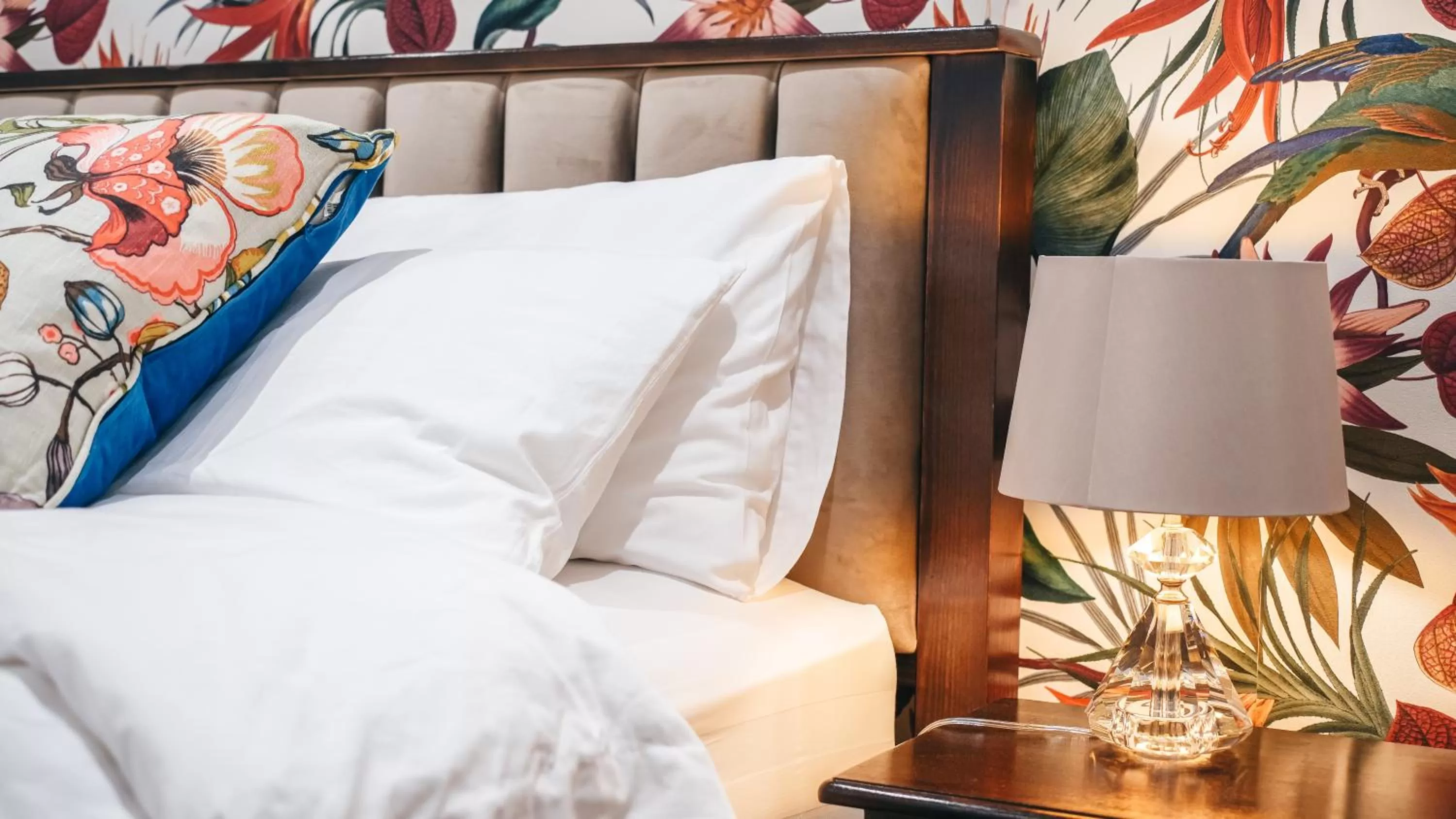 Bed in The Avonmore Olympia