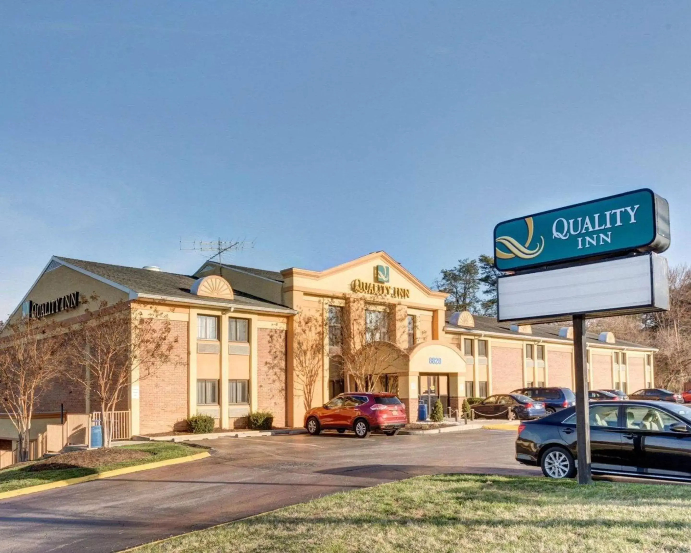 Property Building in Quality Inn Near Ft. Meade