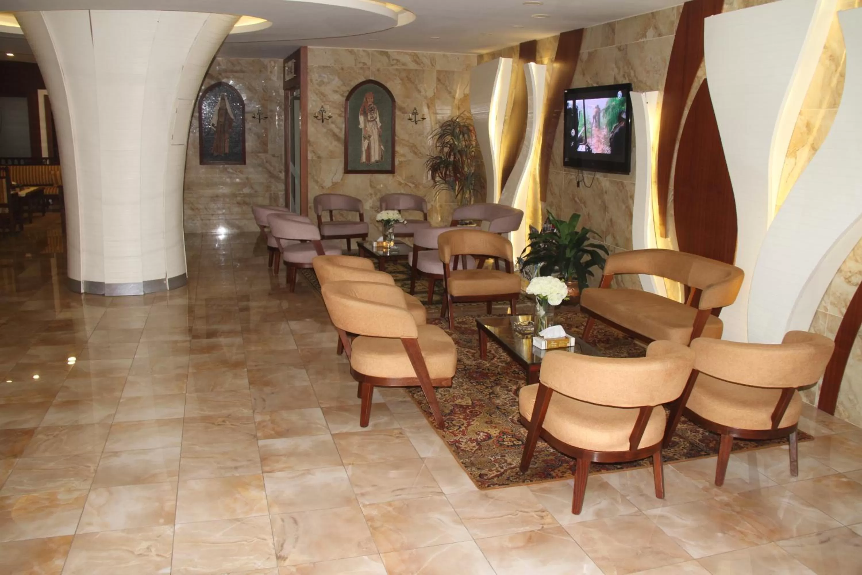 Lobby or reception, Lounge/Bar in Saleem Afandi Hotel