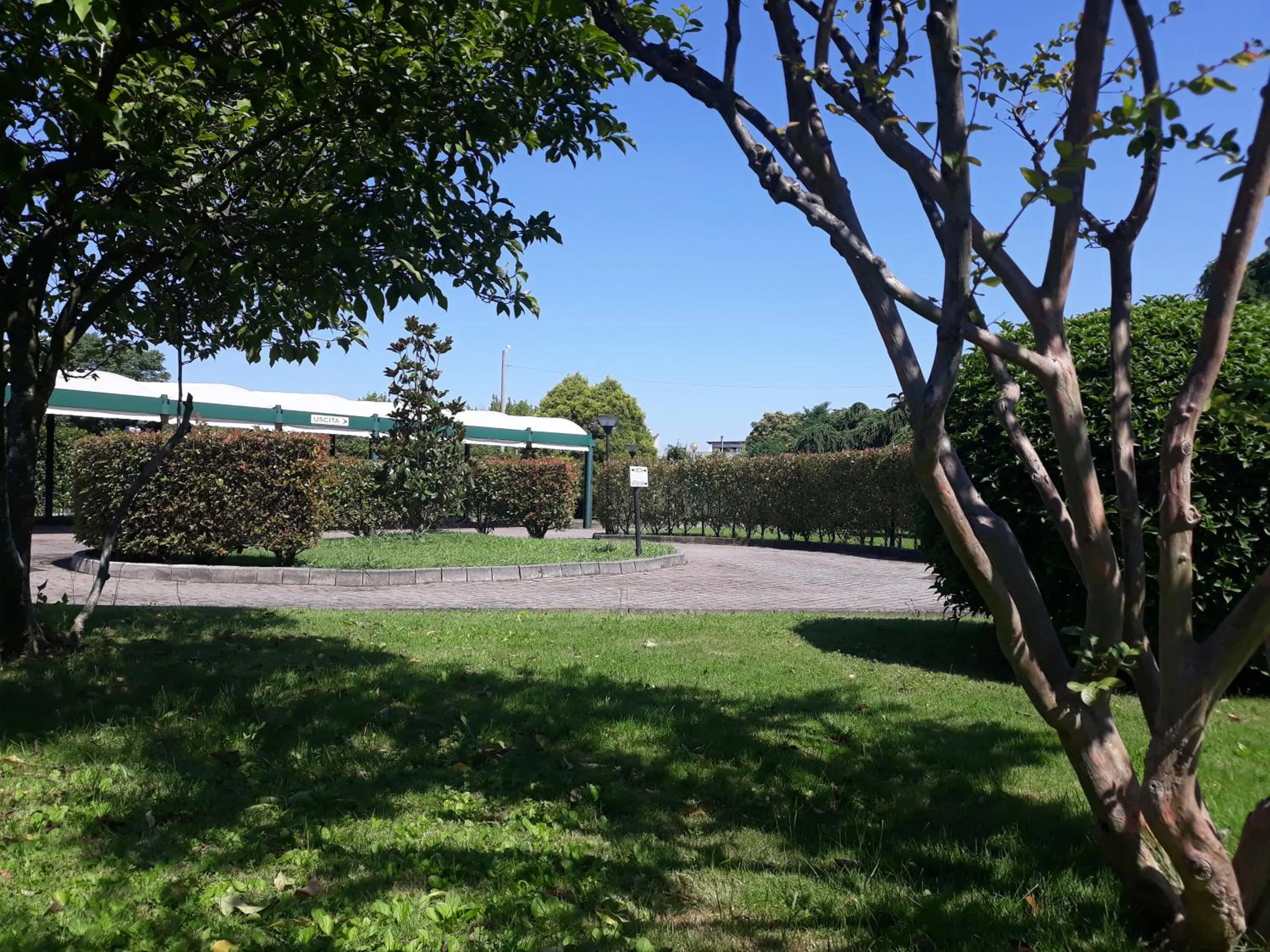 Garden in Hotel Motel Luna