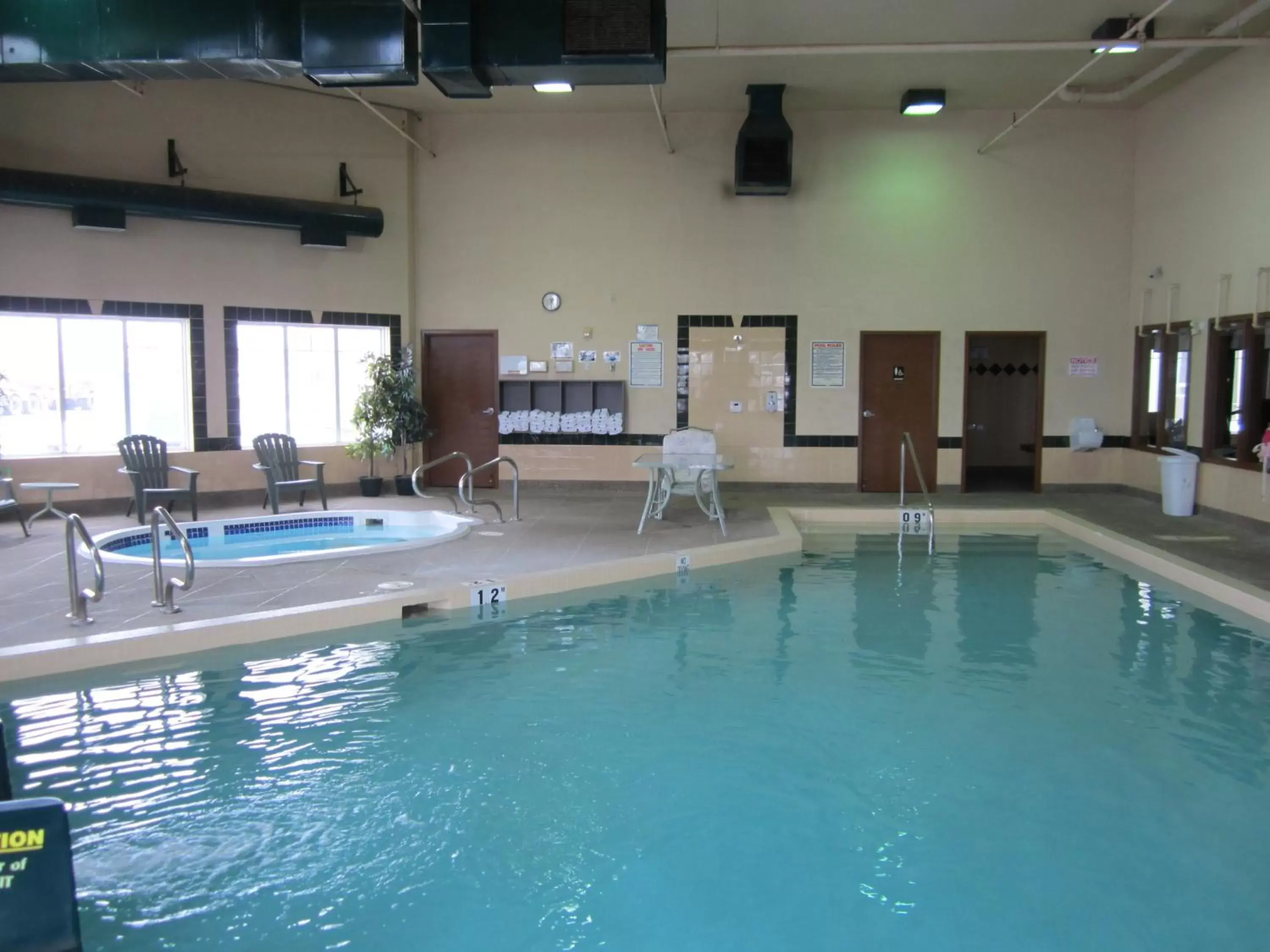 Swimming pool in Super 8 by Wyndham Fort St. John BC Swimming pool in Super 8 by Wyndham Fort St. John BC