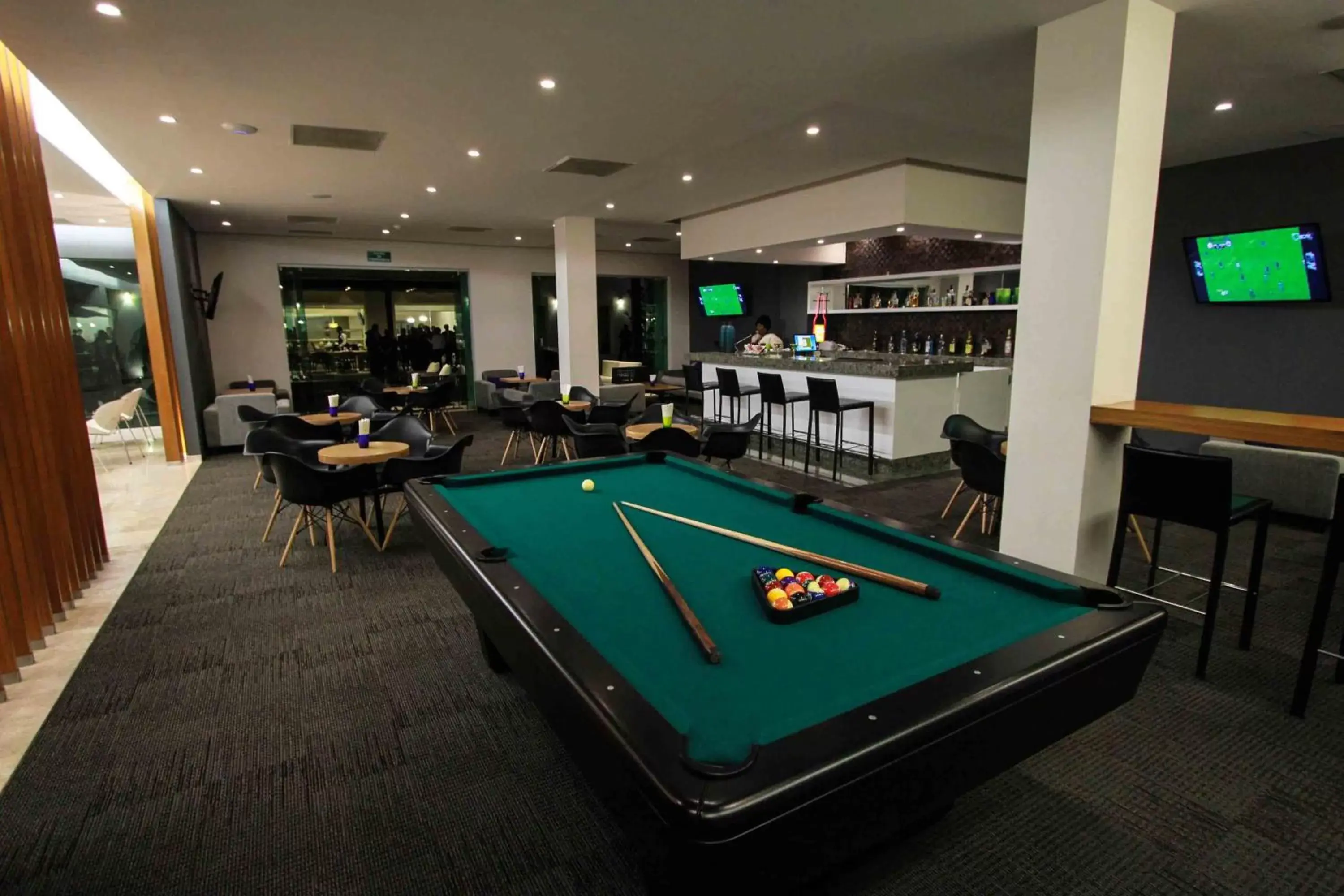 Billiard, Billiards in Radisson Poliforum Plaza Hotel Leon