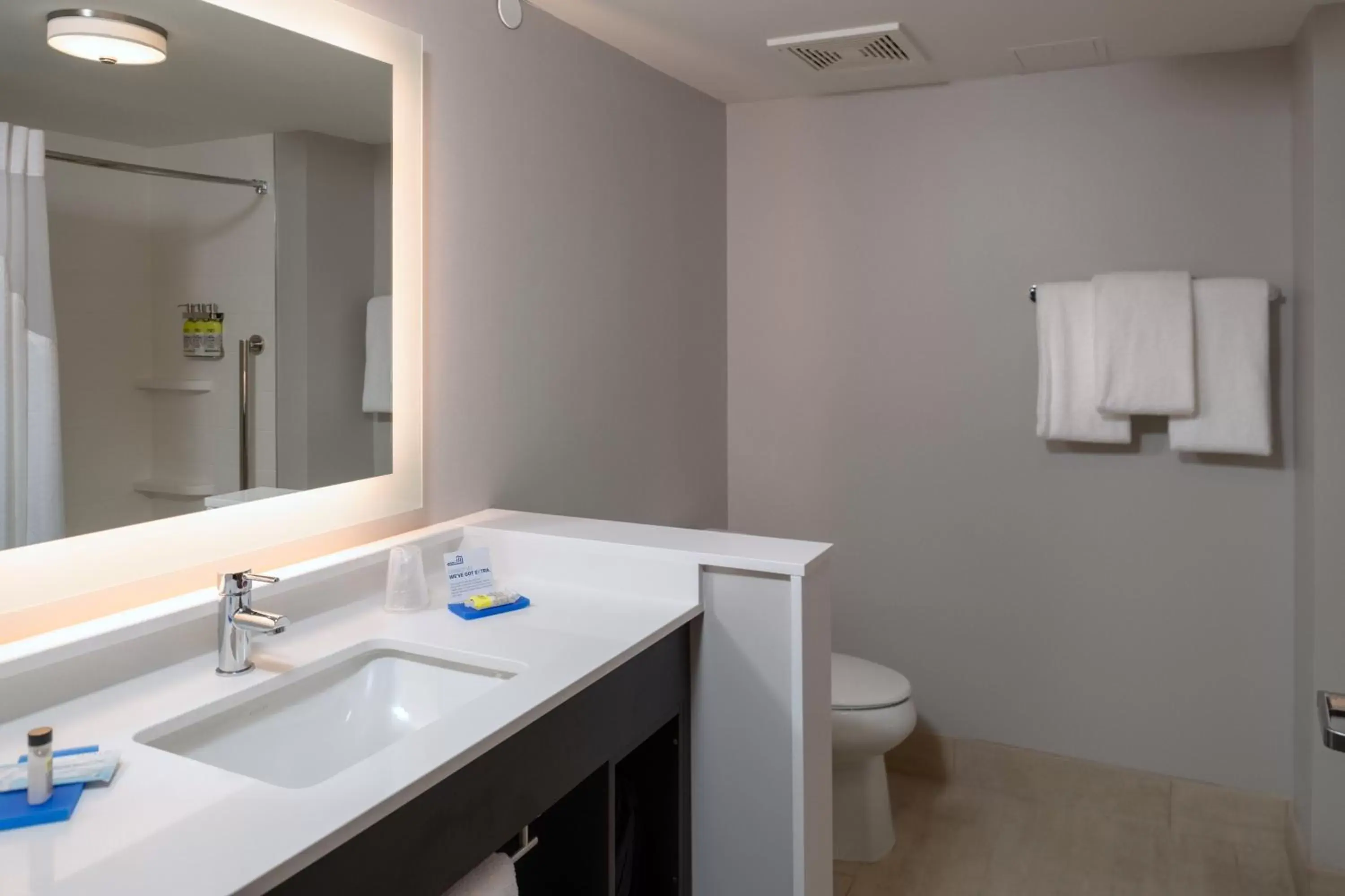 Photo of the whole room, Bathroom in Holiday Inn Express & Suites - Tulsa Downtown - Arts District, an IHG Hotel