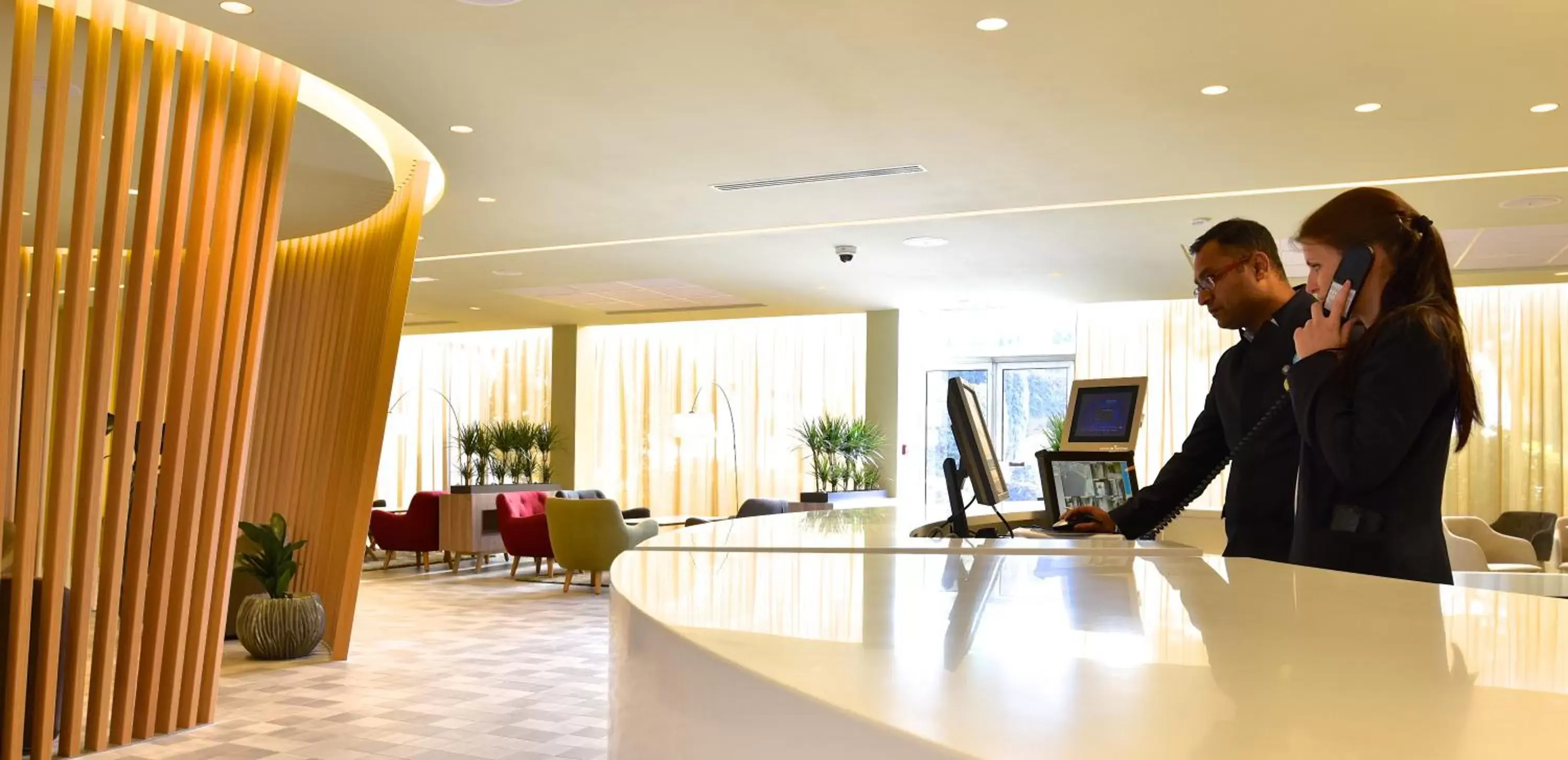 Lobby or reception, Lobby/Reception in Novotel Paris Nord Expo Aulnay