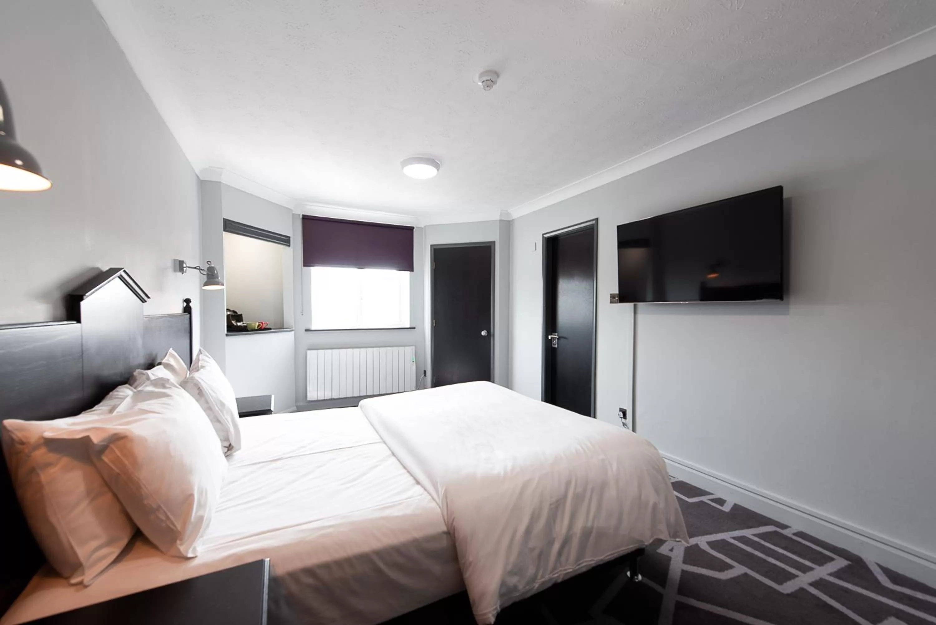 Bedroom, Bed in Village Hotel Liverpool