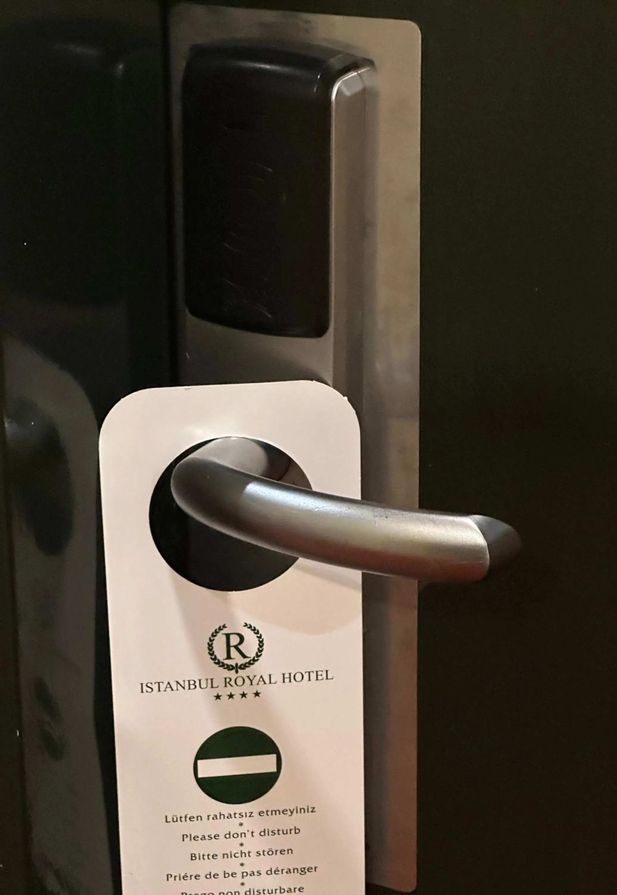 microwave in Istanbul Royal Hotel