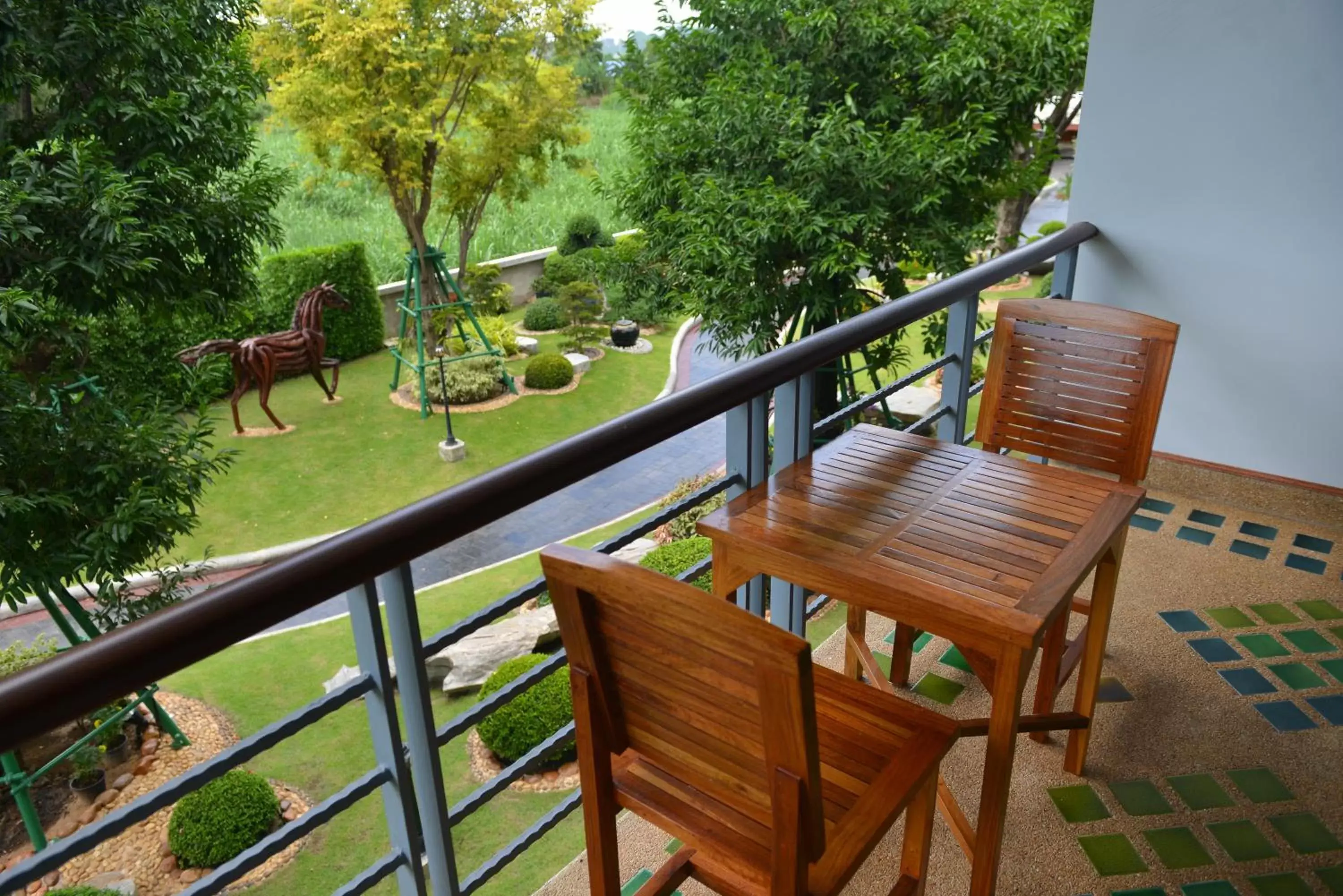 Balcony/Terrace in Princess River Kwai Hotel