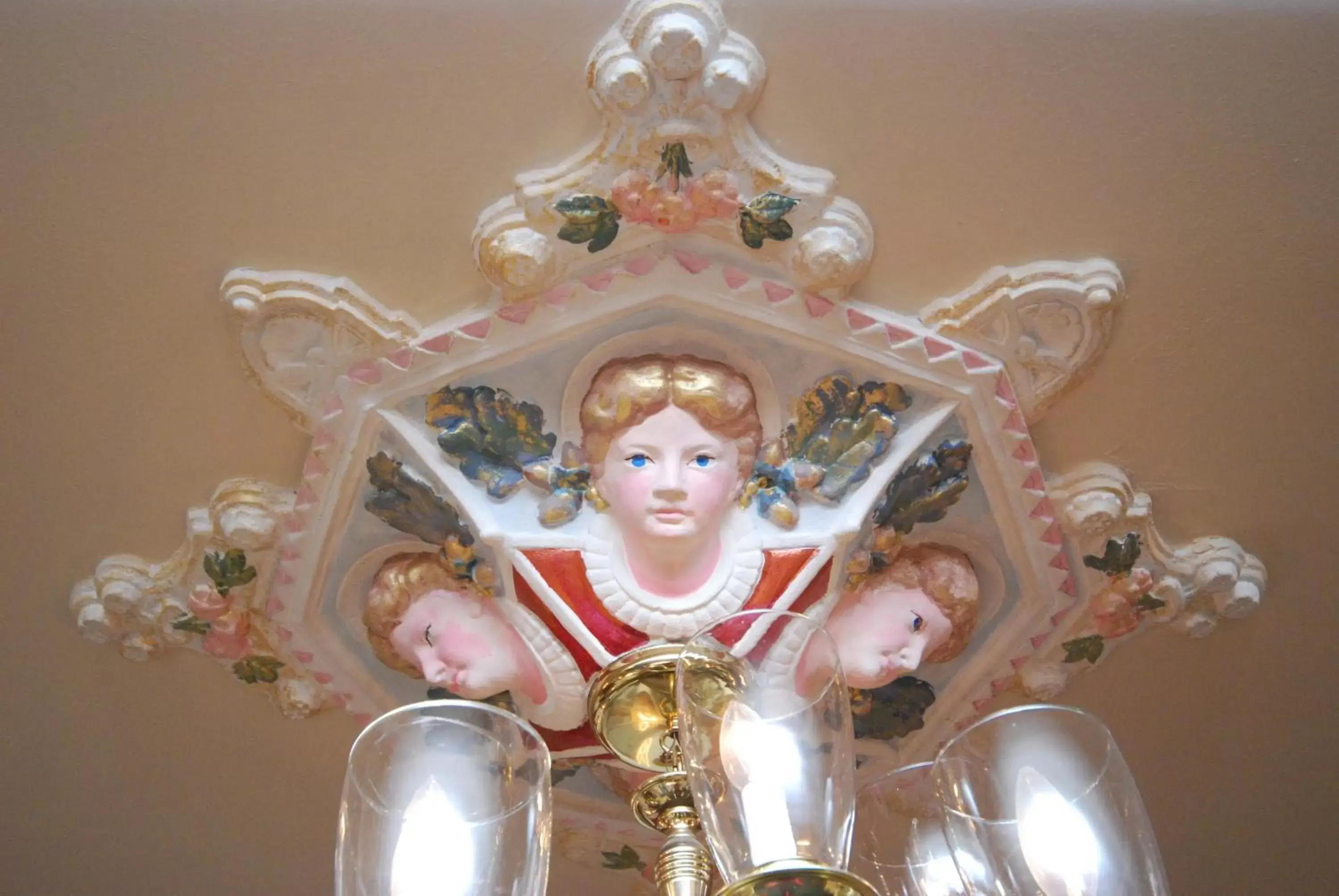 Decorative detail in Queen Anne