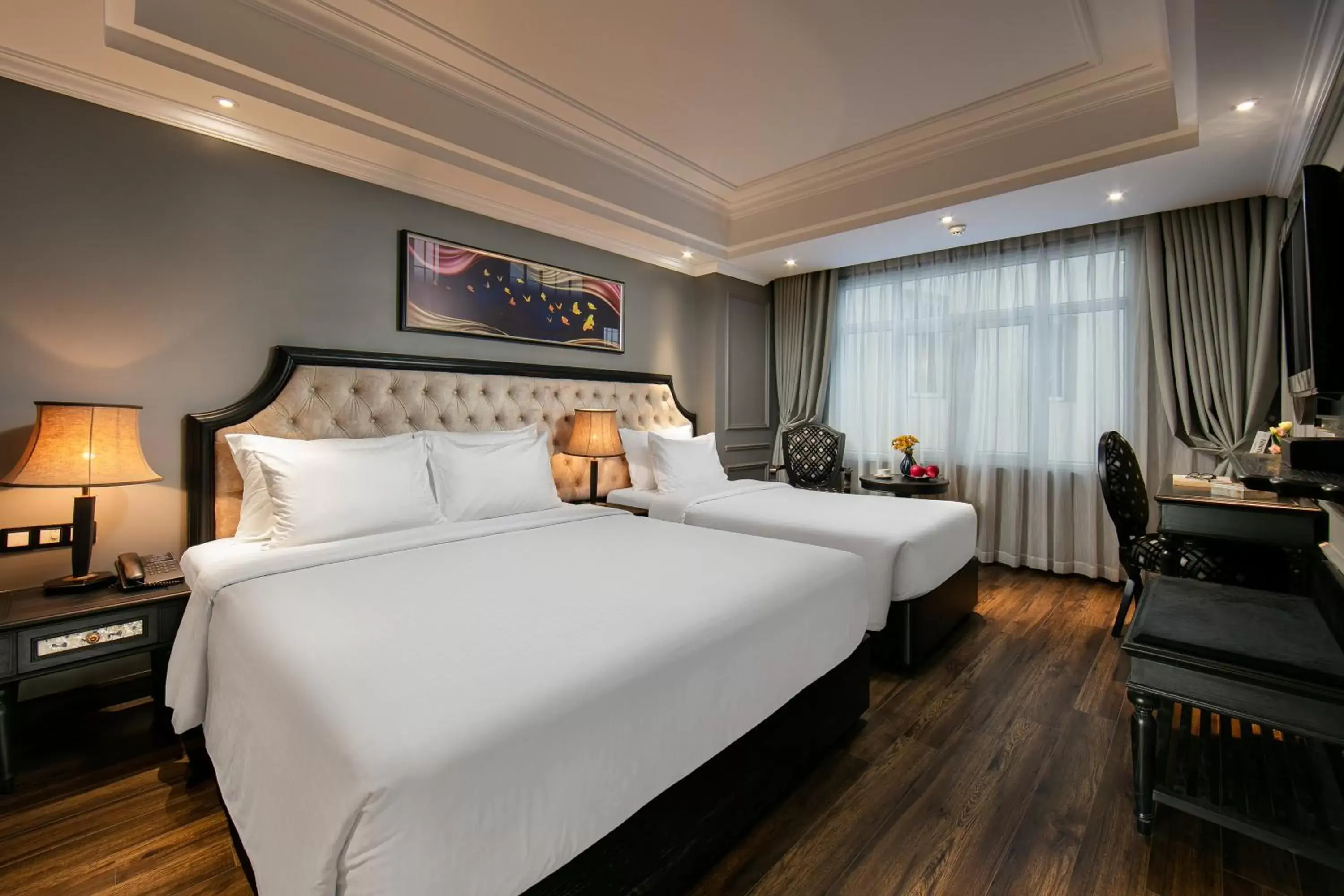 Property building, Bed in Scent Premium Hotel