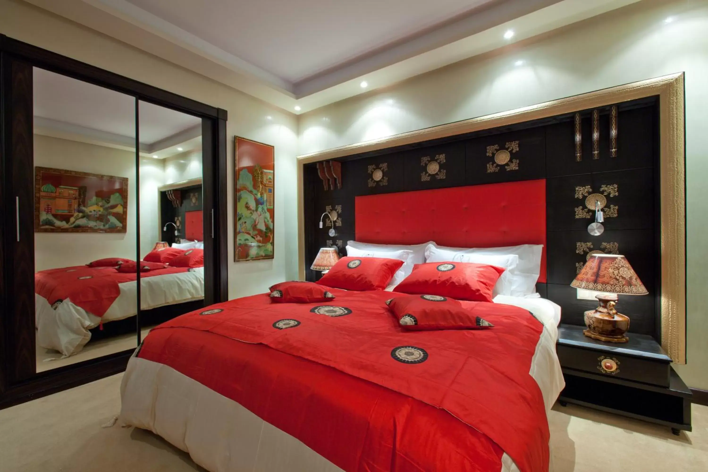 Bedroom, Bed in Art Palace Suites & Spa