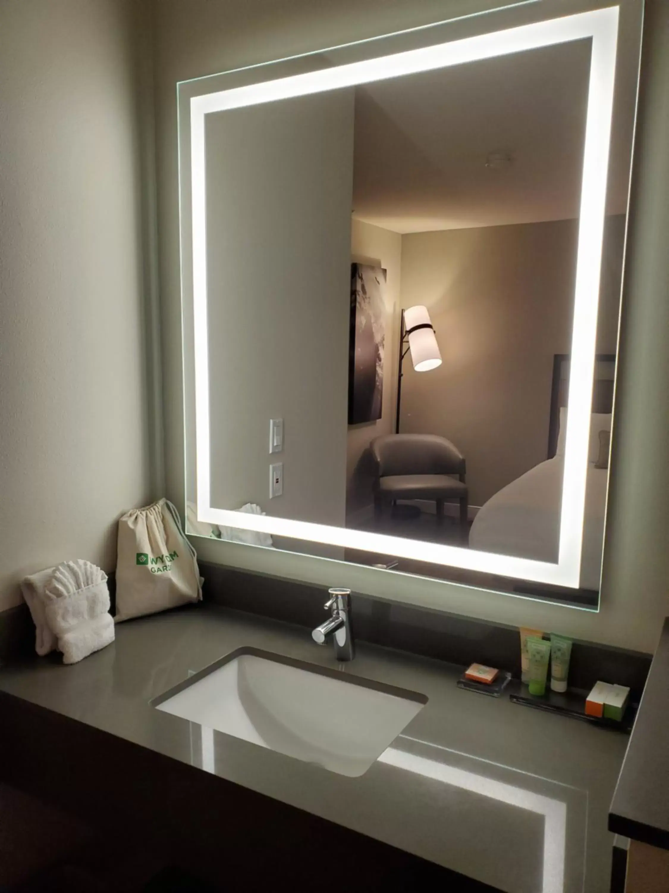 Bathroom in Wyndham Garden San Diego