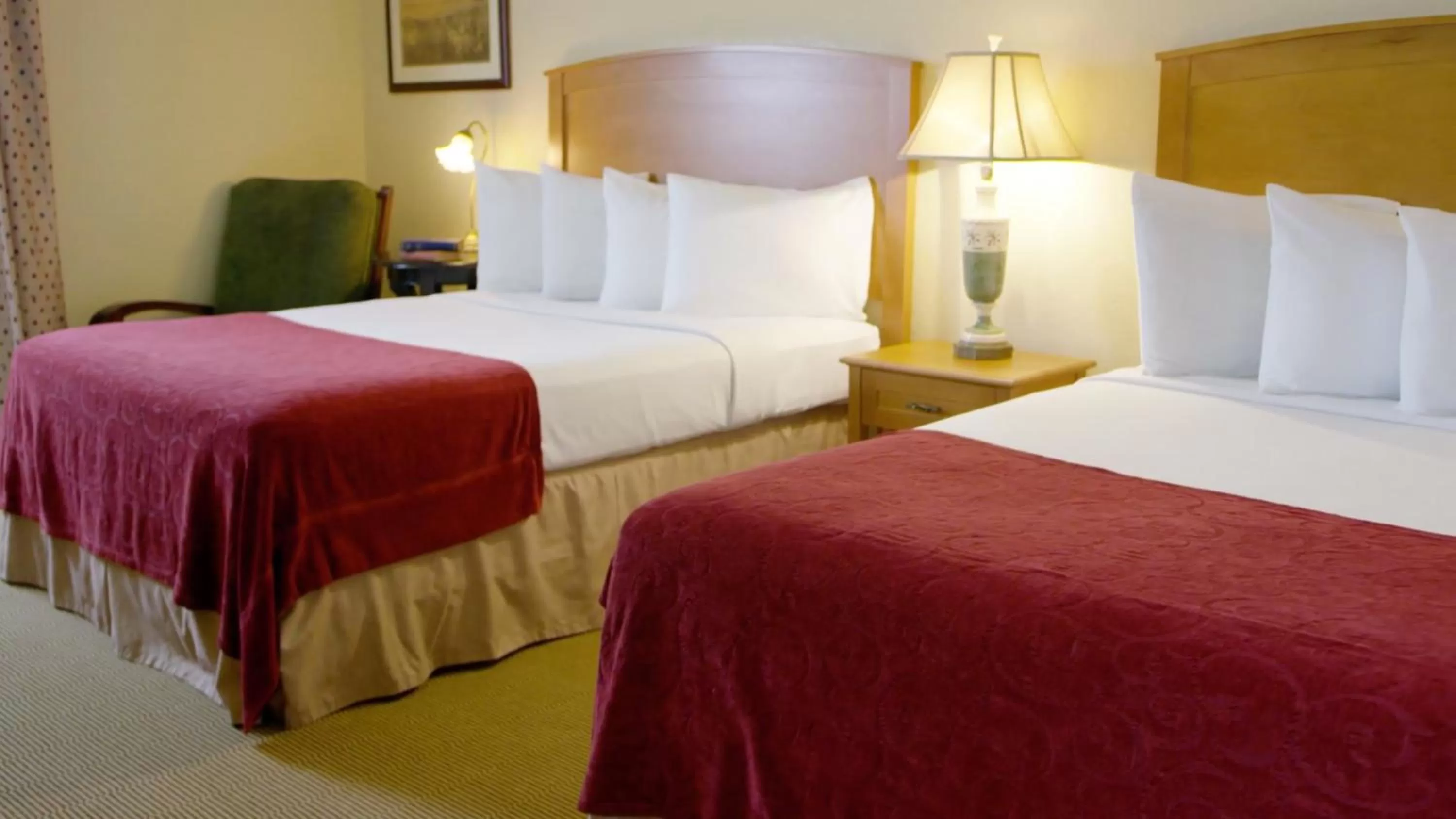 Bed in Historic Plains Hotel