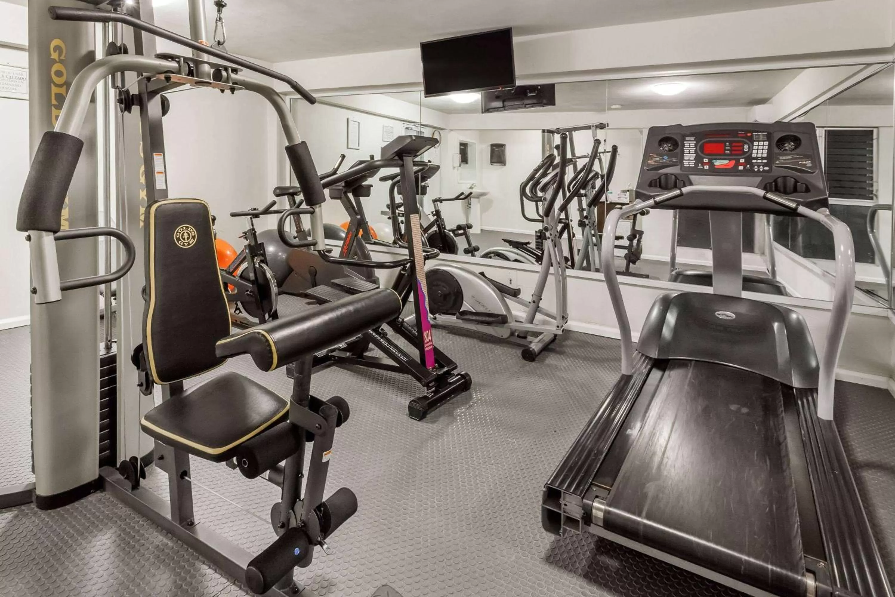 Fitness centre/facilities in Ramada Plaza by Wyndham Leon