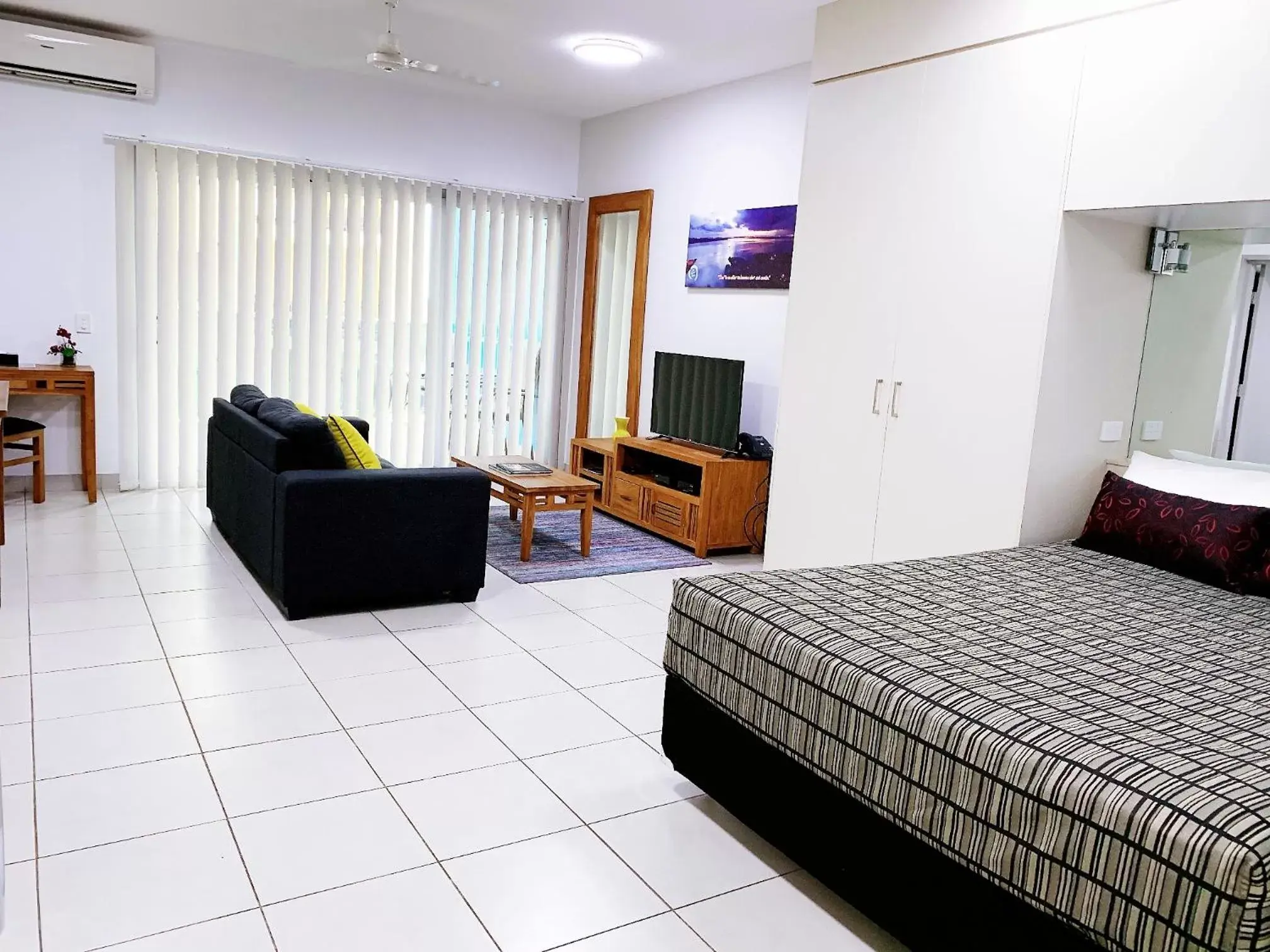 Harbor View Accessible Room in Ramada Suites by Wyndham Zen Quarter Darwin