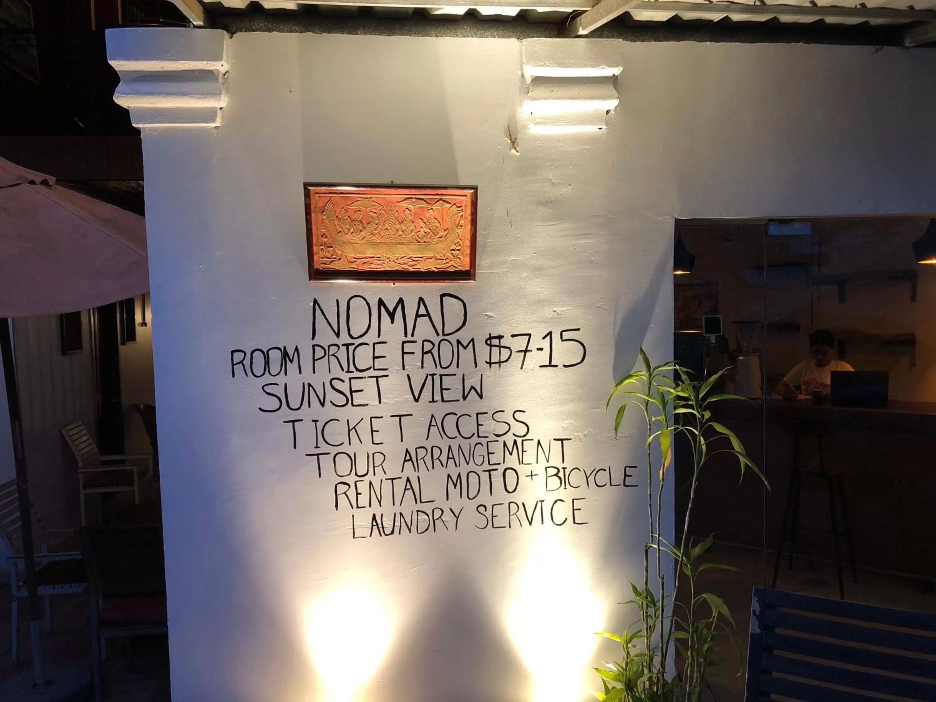 Property logo or sign in Nomad Guesthouse